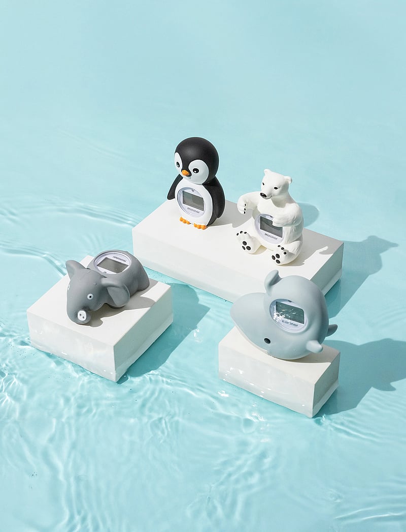 Mininor - Bath Thermometer Elephant - baby care - grey - 5