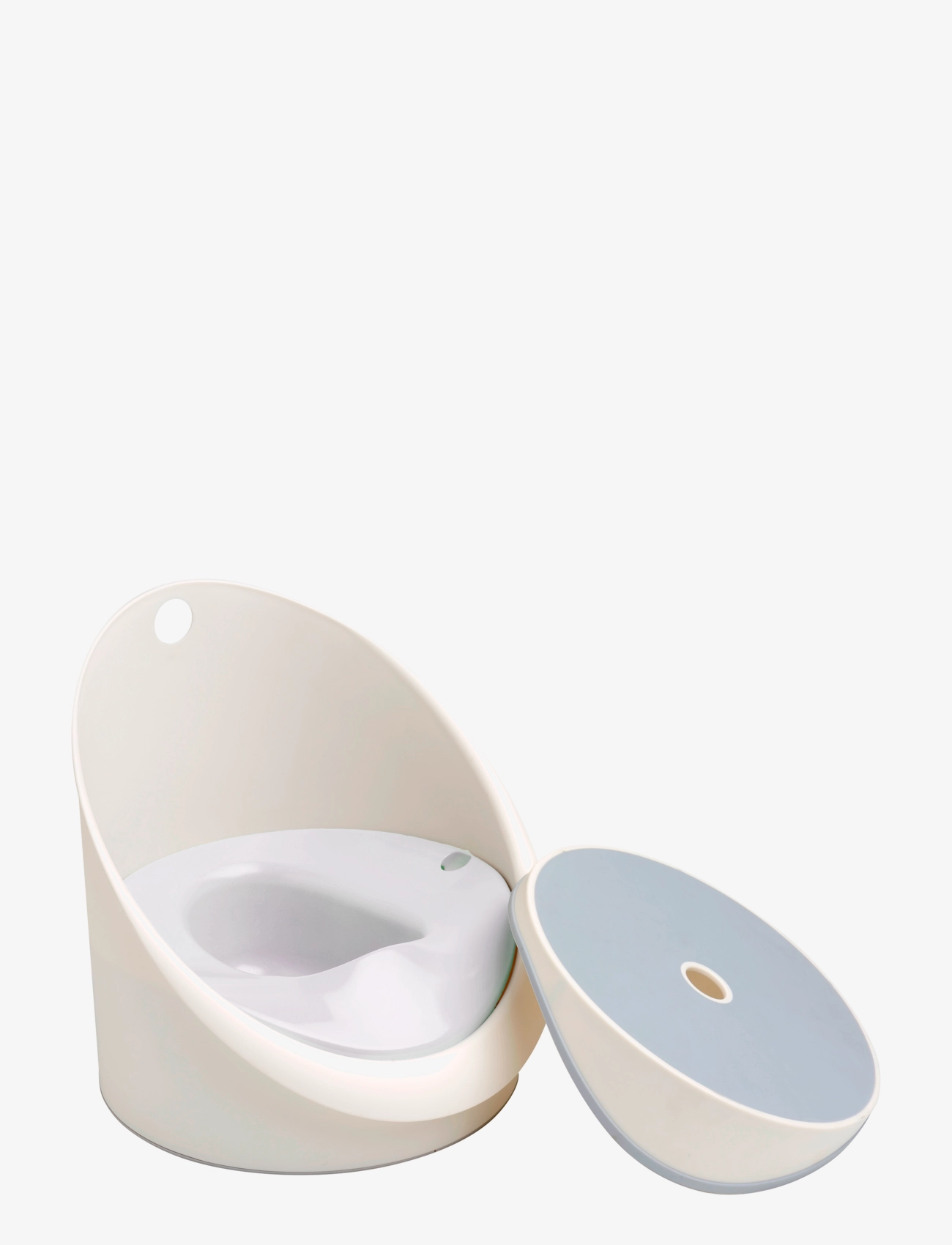 Mininor Potty & Step Stool, Børn, Potte Og Skammel, Hvid, Str: 0 M