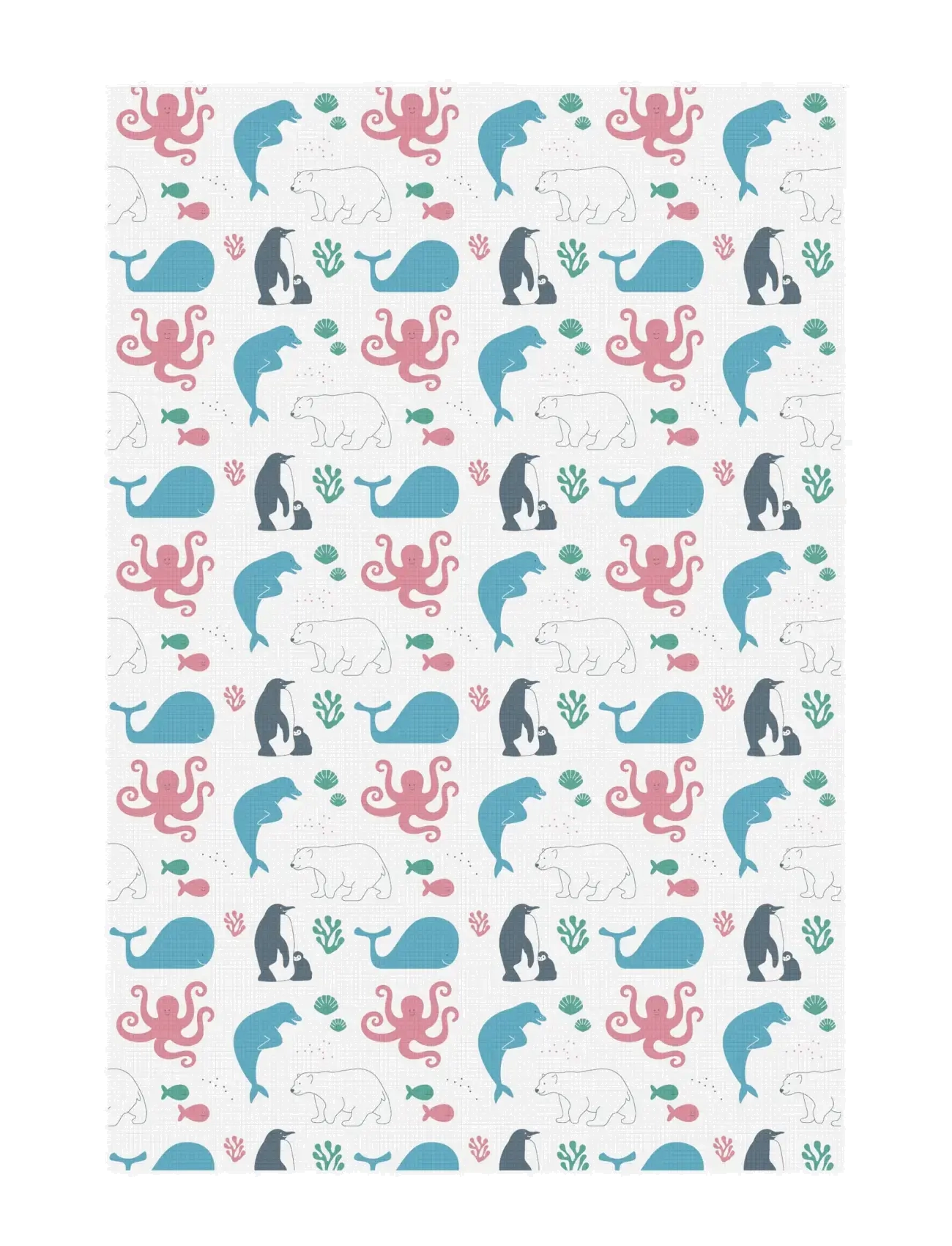 Mininor Disposable Changing Mat - App deal - ANIMALS / multi