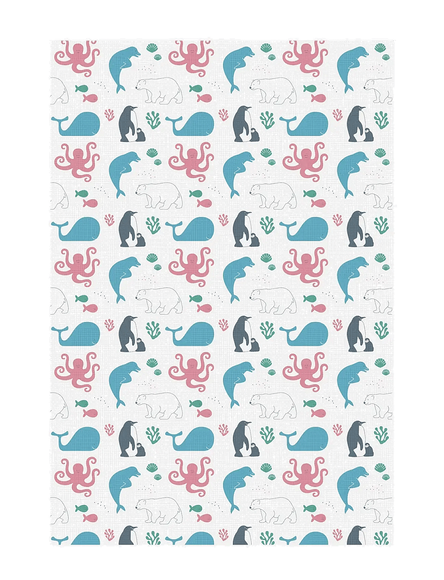 Mininor - Disposable Changing Mat - wickelunterlagen - animals - 1