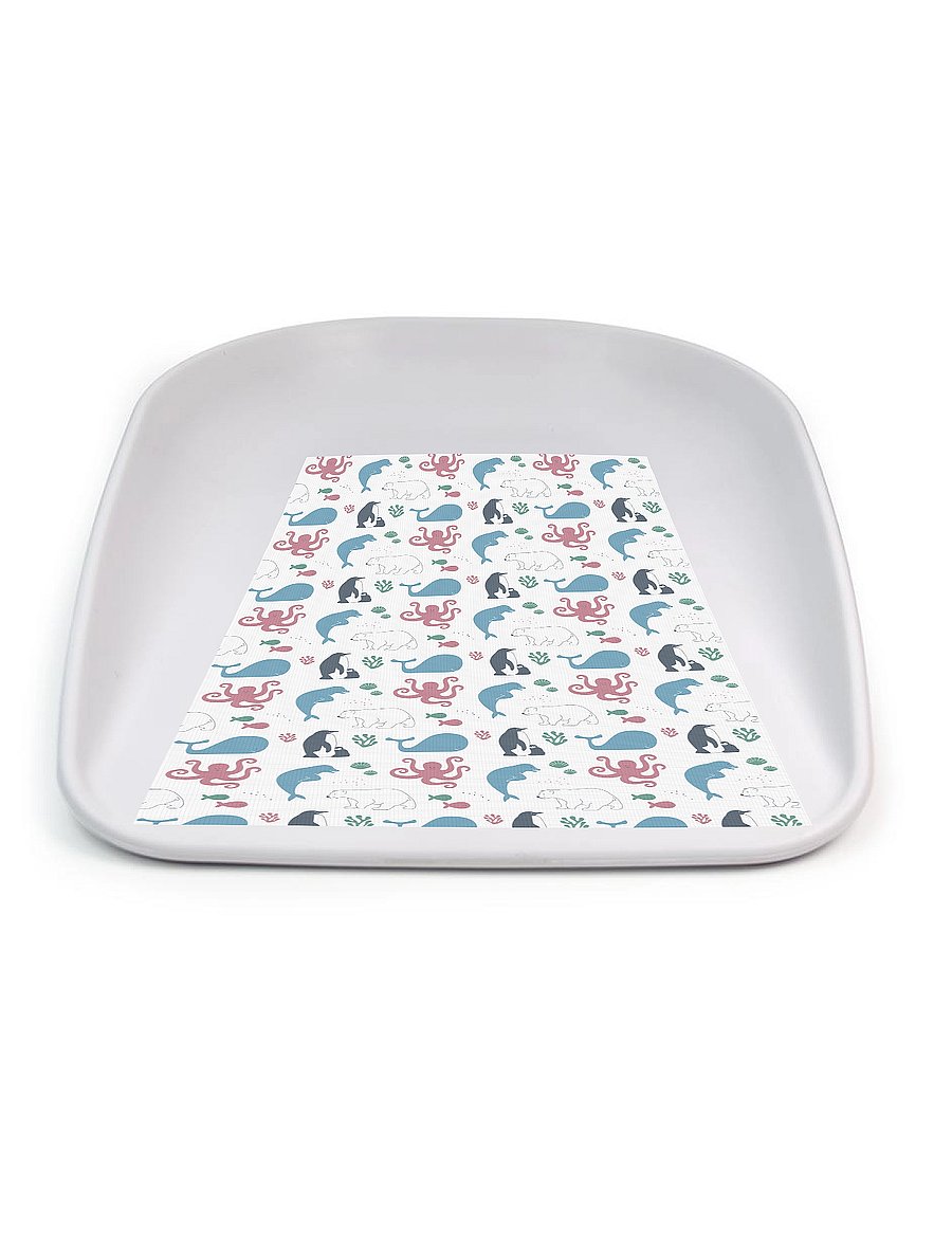 Mininor - Disposable Changing Mat - wickelunterlagen - animals - 0