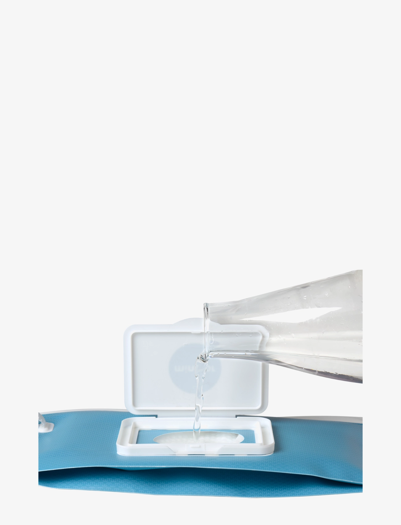 Mininor - Dry Wipes Travel Bag - pyyhkeet vauvoille - blue - 1