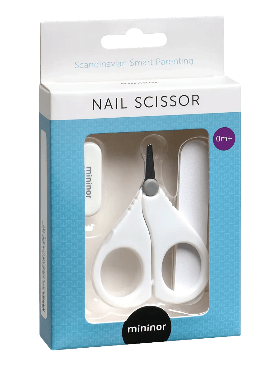 Mininor - Nail Scissor - nagelschere & nagelfeile - white - 1