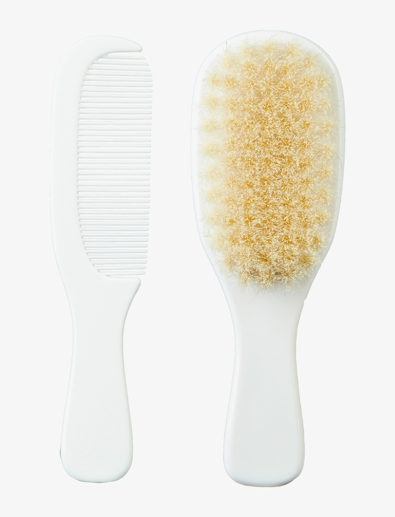 Mininor Comb & Brush 1Y+, 12 M, Hair Accessories, Weiß - Hairbrush, Kinder