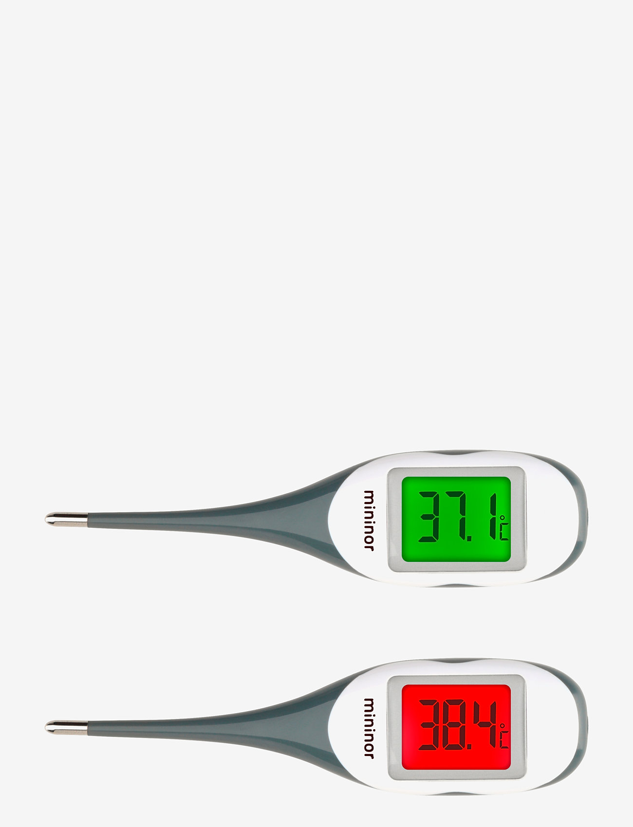 Mininor - Digital Thermometer Colour - babypleje - white - 0