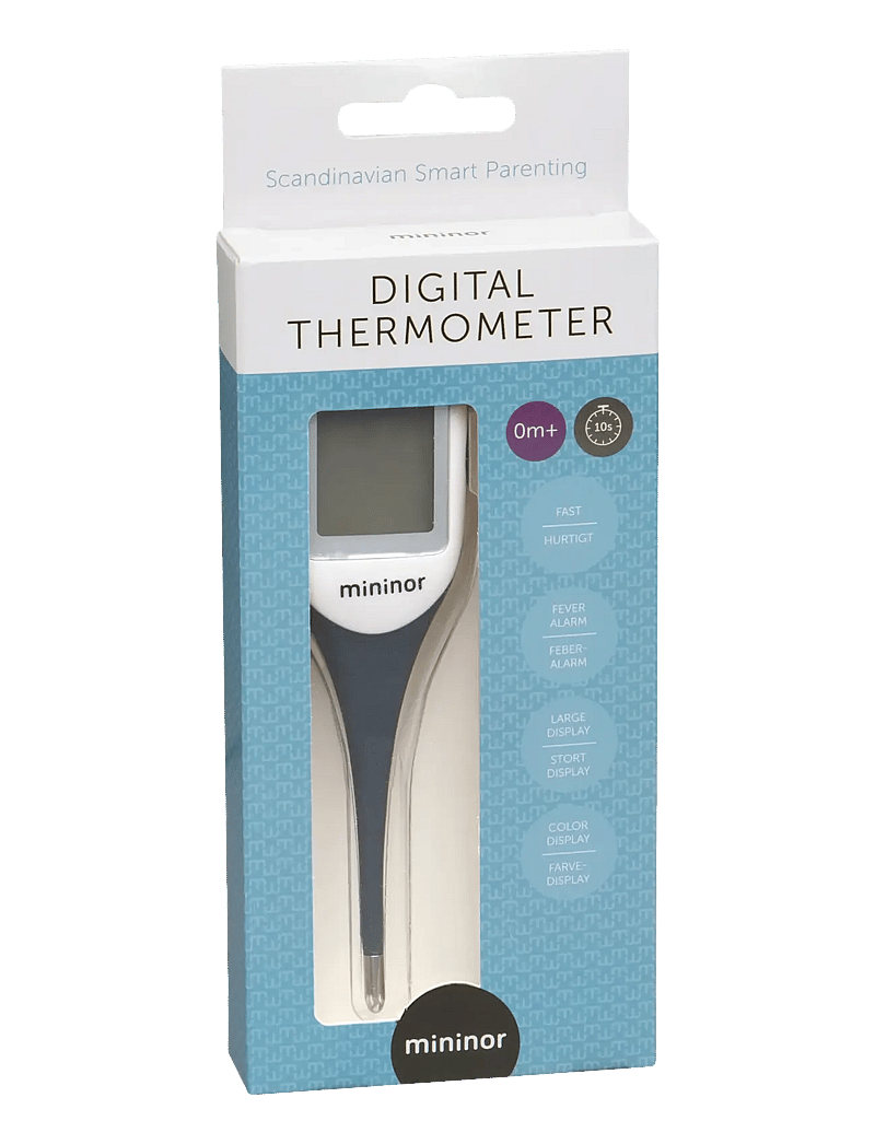 Mininor - Digital Thermometer Colour - baby care - white - 1
