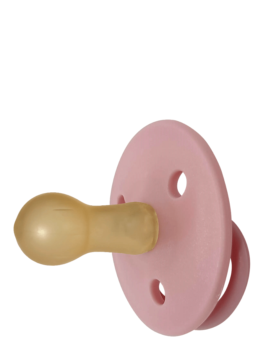 Mininor - Latex pacifier 6m "Rose" 2 pcs - schnuller - rose - 1