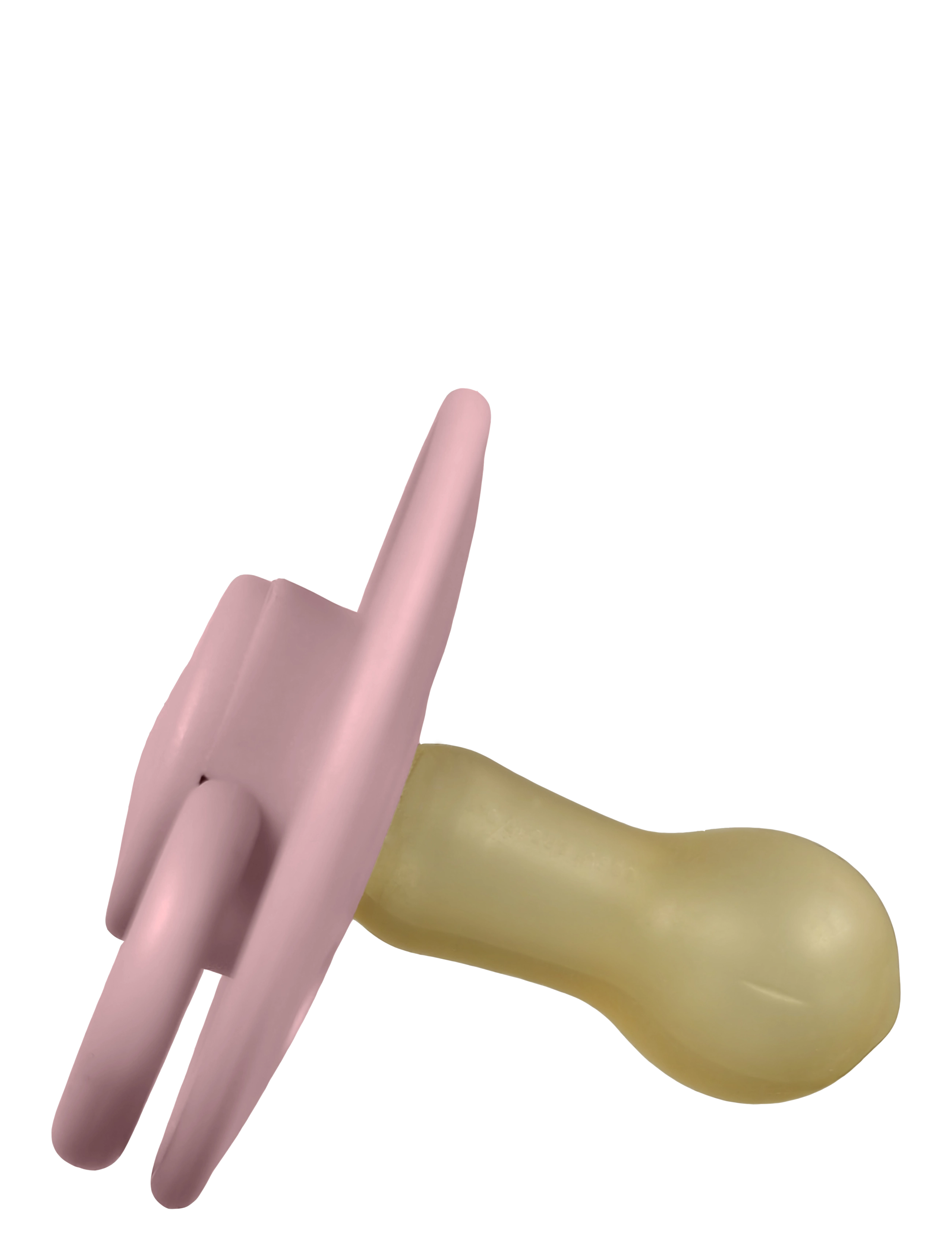 Mininor - Latex pacifier 6m "Rose" 2 pcs - schnuller - rose - 2