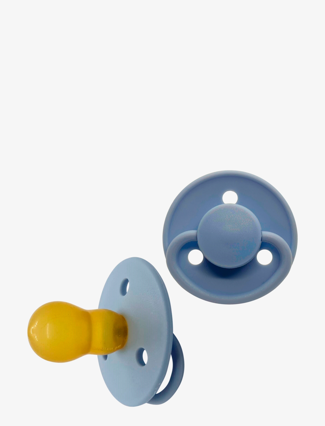 Round Pacifier Latex - NORDIC SKY BLUE