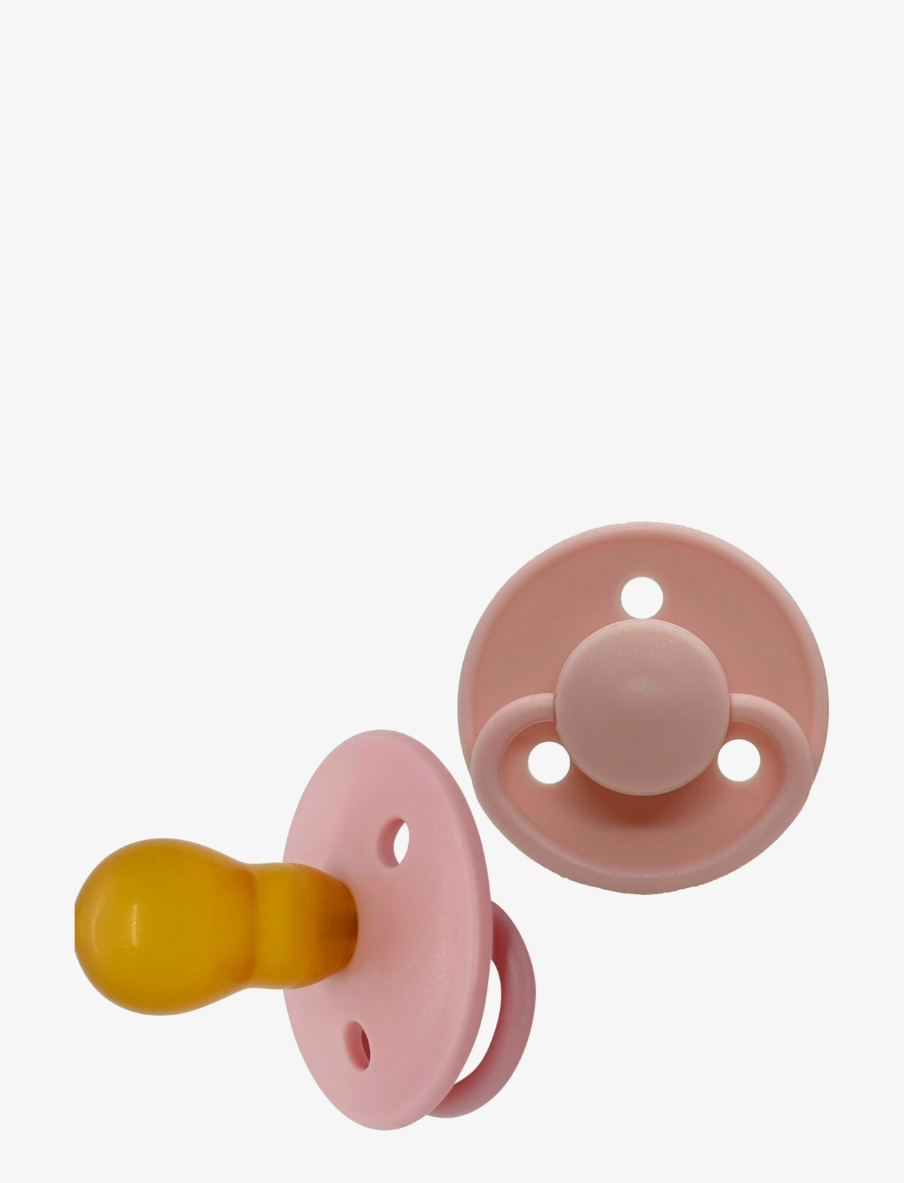 Mininor Round Pacifier Latex, 6 M, Pacifiers & Accessories, Rosa - Pacifiers, Kinder