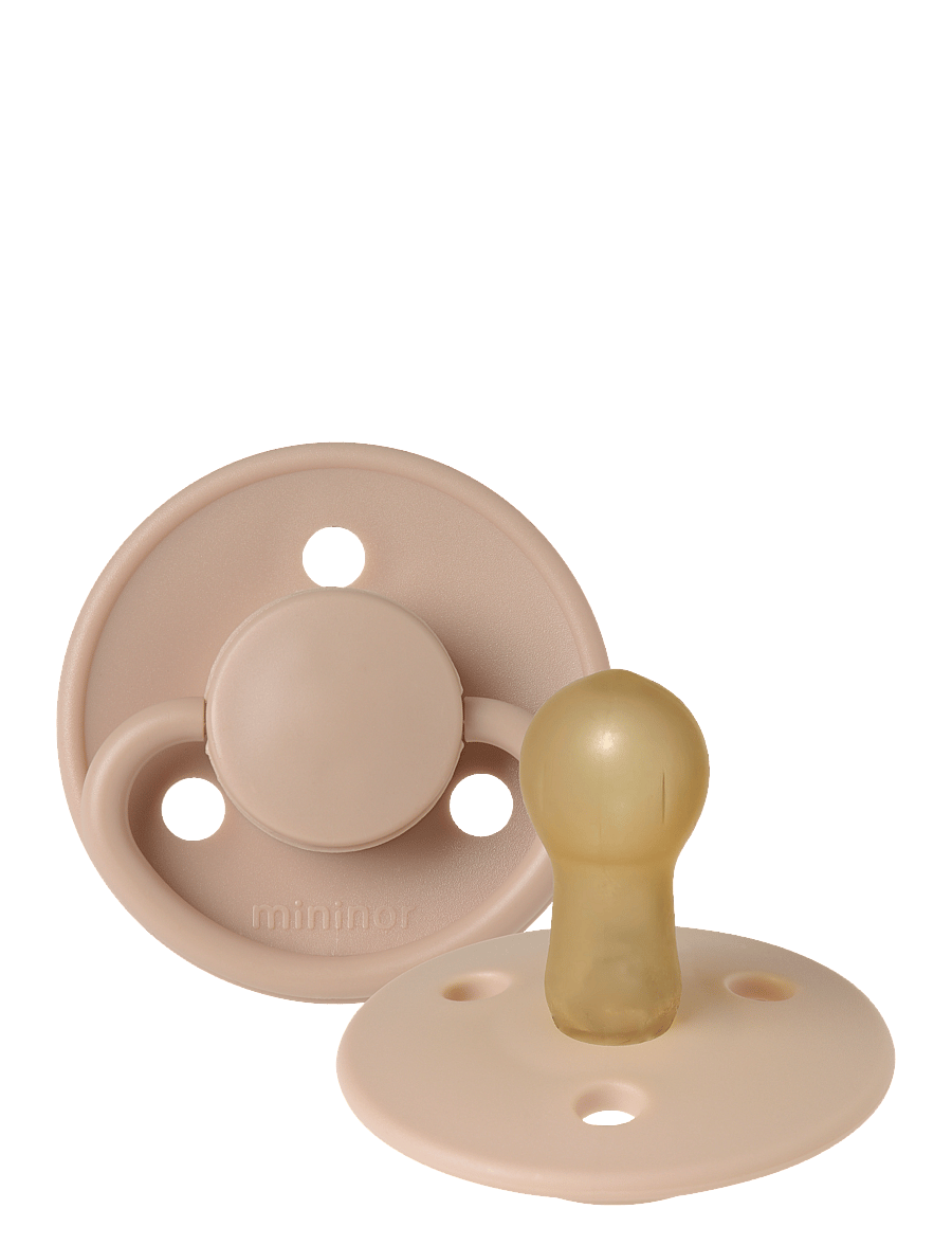 Mininor - Latex pacifier 6m "Soft rabbit" 2 pcs - schnuller - soft rabbit - 0