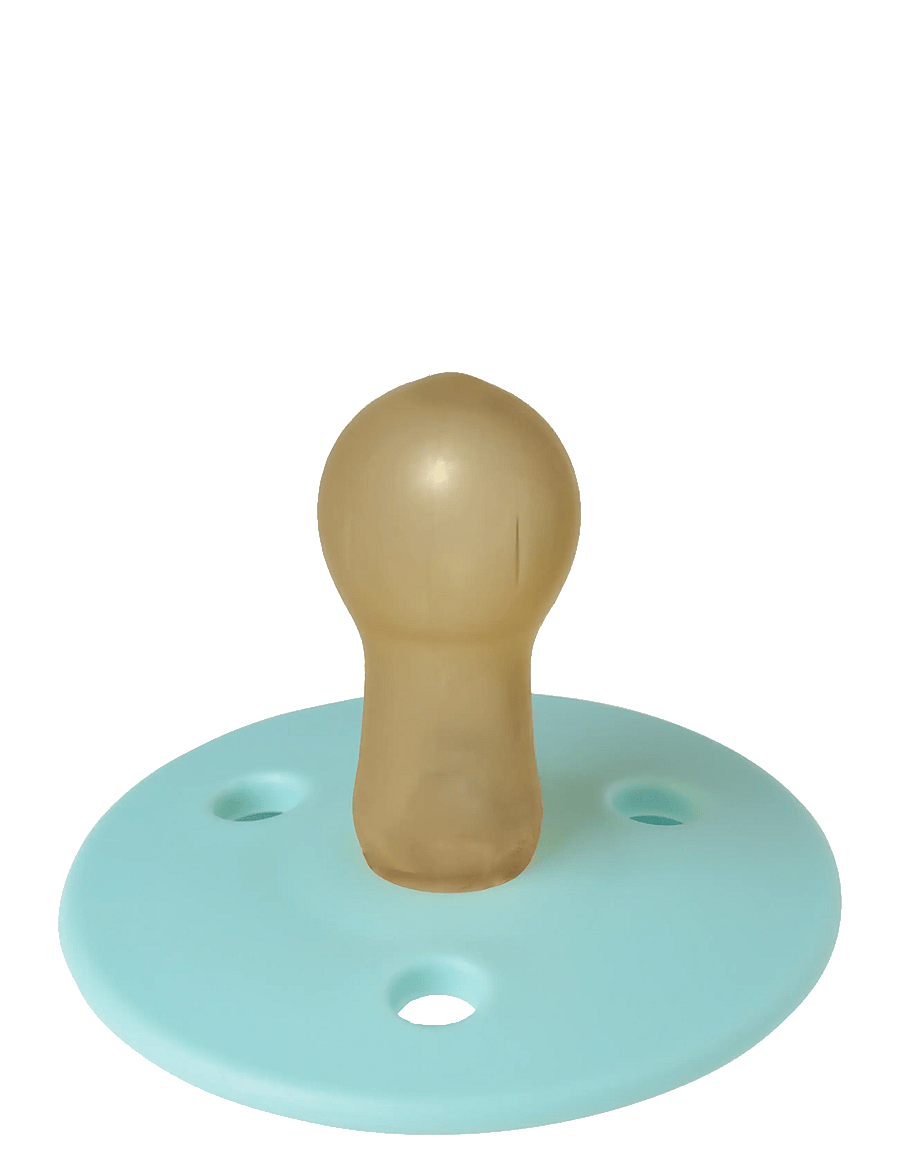 Mininor - Latex pacifier 6m "Cool mint" 2 pcs - schnuller - cool mint - 1