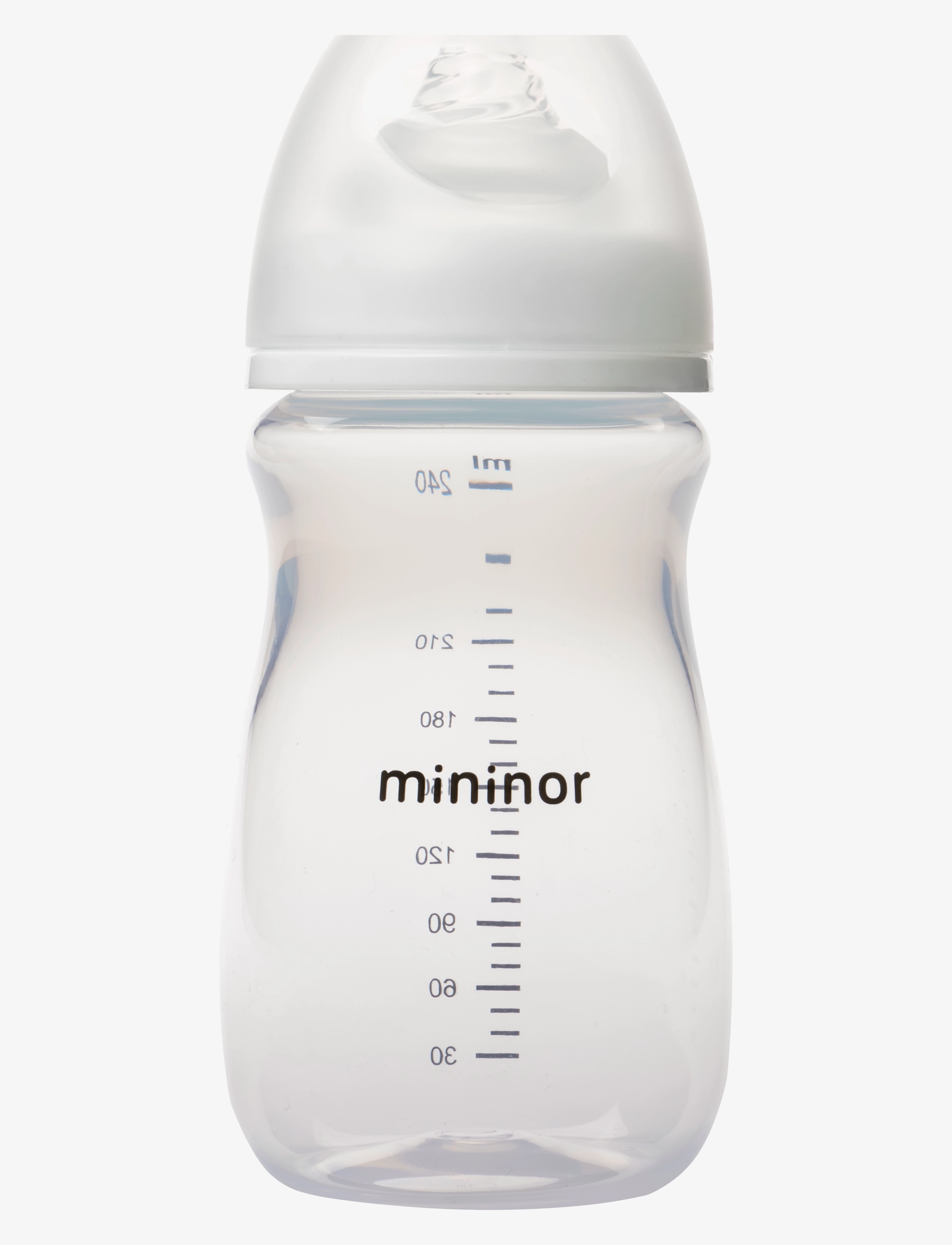 Mininor Feeding Bottle (PP) - 4 for 3 - WHITE / white