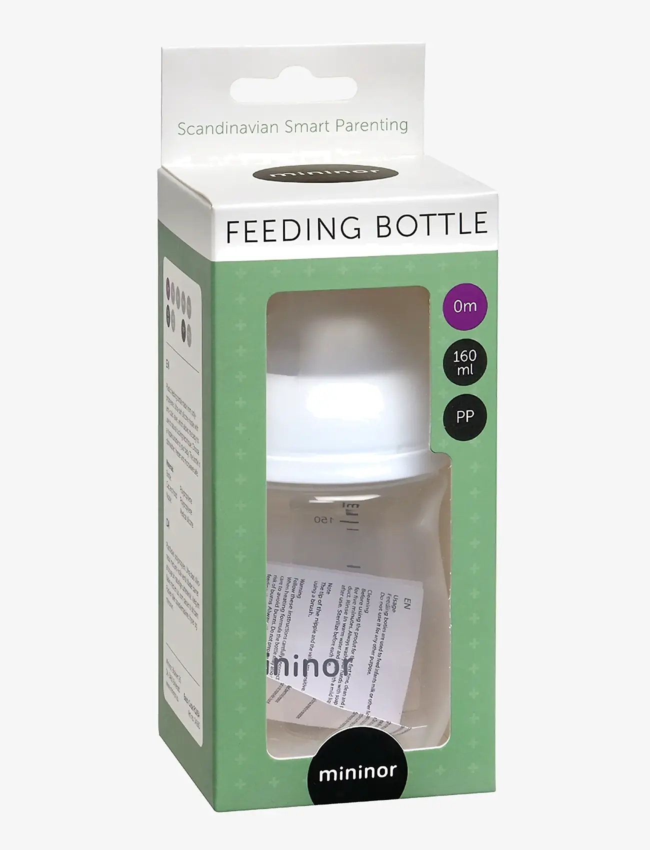 Mininor - Feeding Bottle (PP) - tuttipullot - white - 2