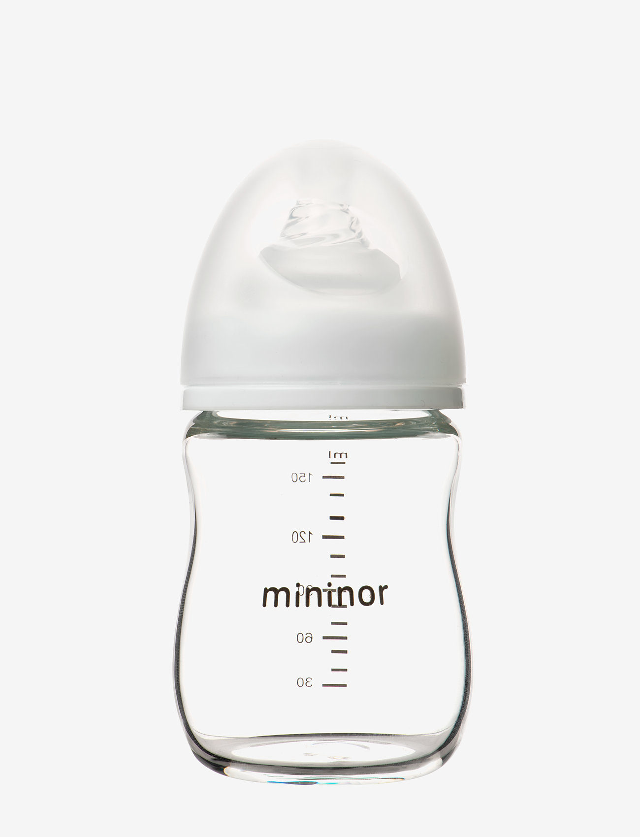 Mininor - Glass Bottle - babyflaschen - white - 1