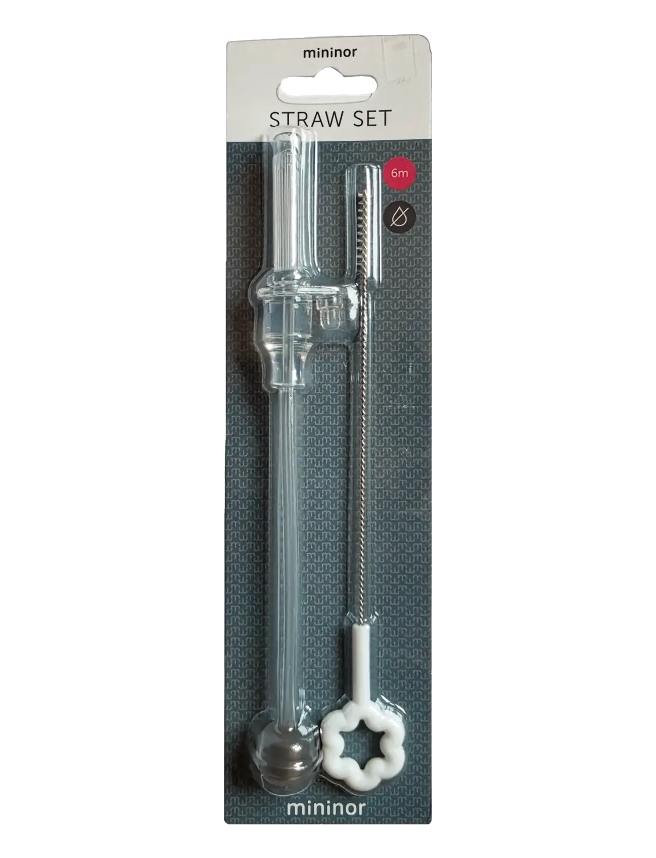 Mininor - Straw Set - accessories - white - 1