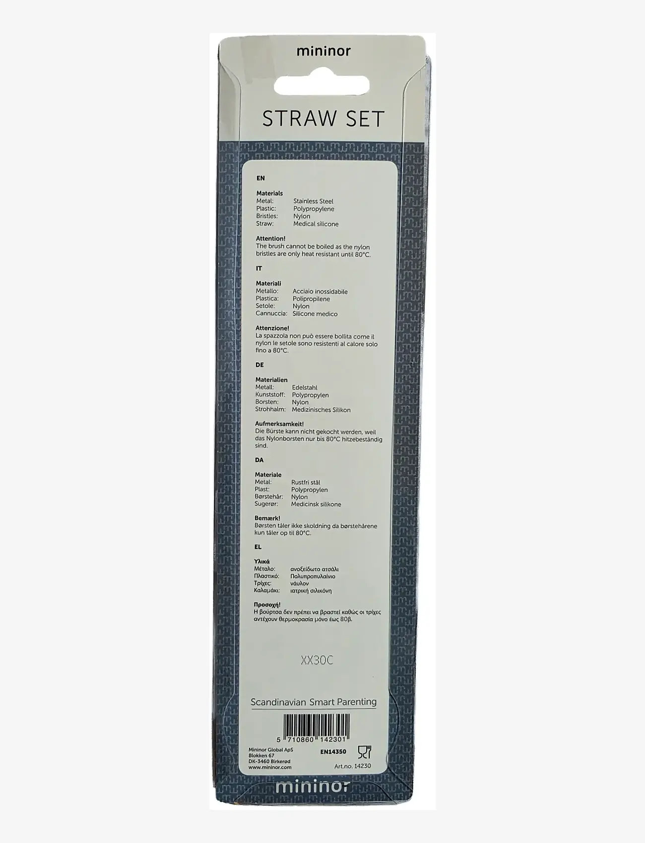 Mininor - Straw Set - aksessuaarid - white - 2