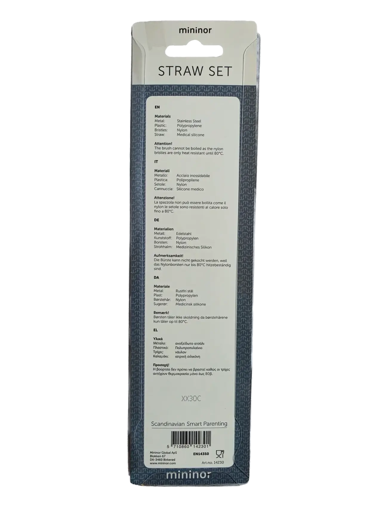 Mininor - Straw Set - accessories - white - 2