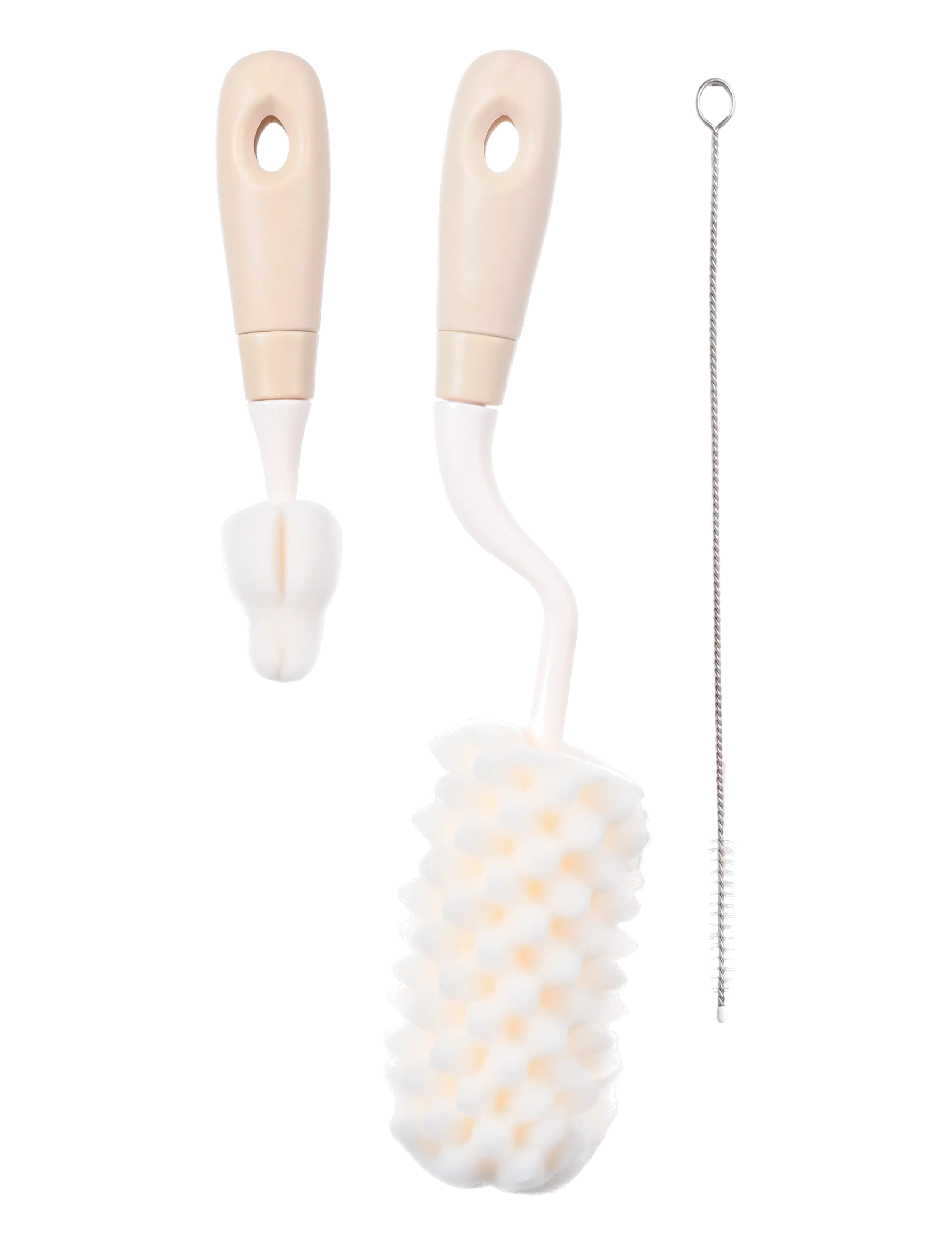 Mininor Brush Set, 0 M, White, Babyflasker Og Tilbehør > Tilbehør, Børn