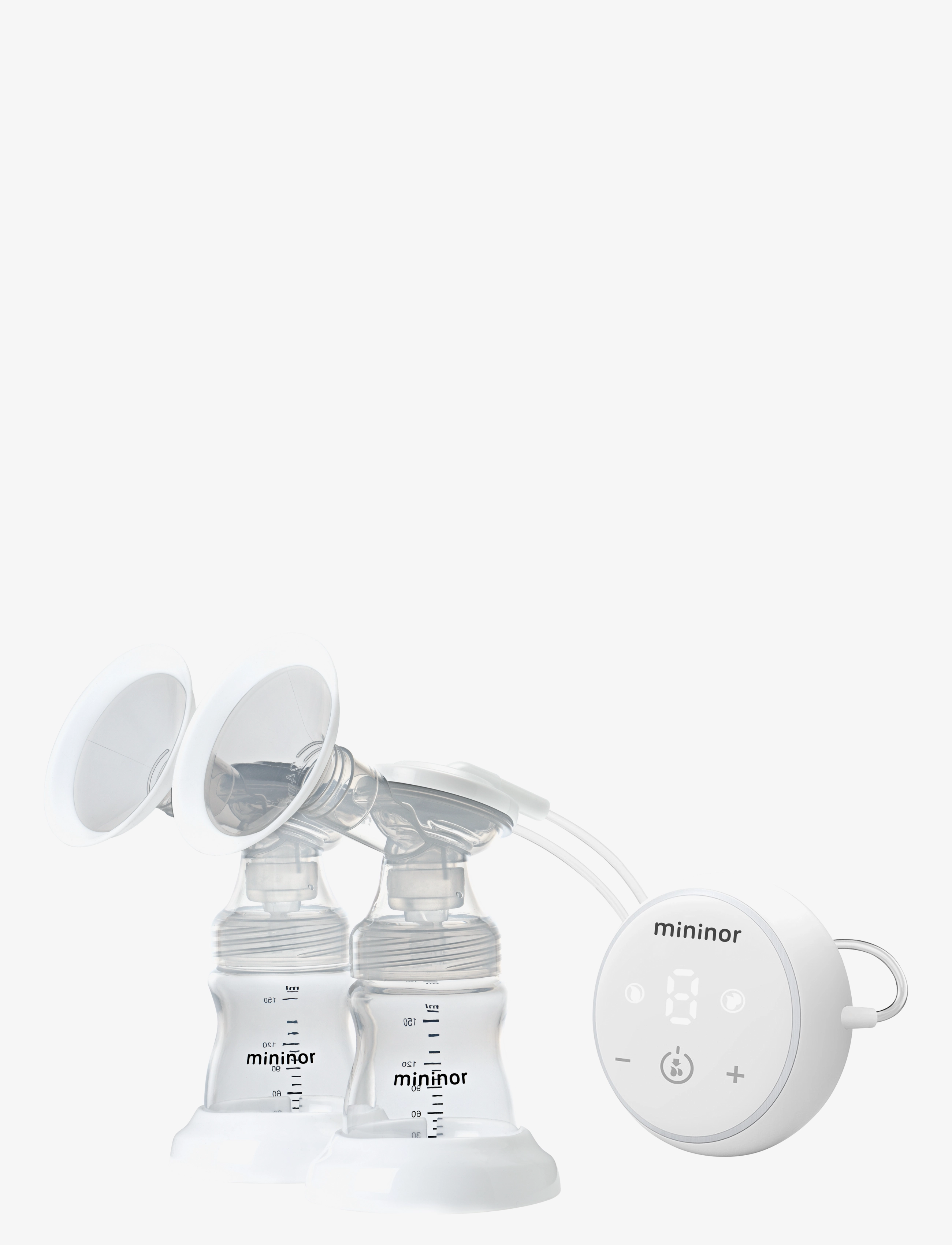 Mininor - Mini Chargeable Electric Breast Pump - afkolfapparaat & accessoires - white - 1