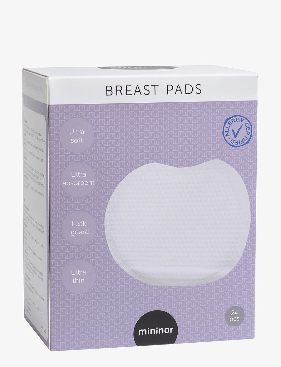 Mininor - Breast Pads White - milchpumpen & zubehör - white - 0