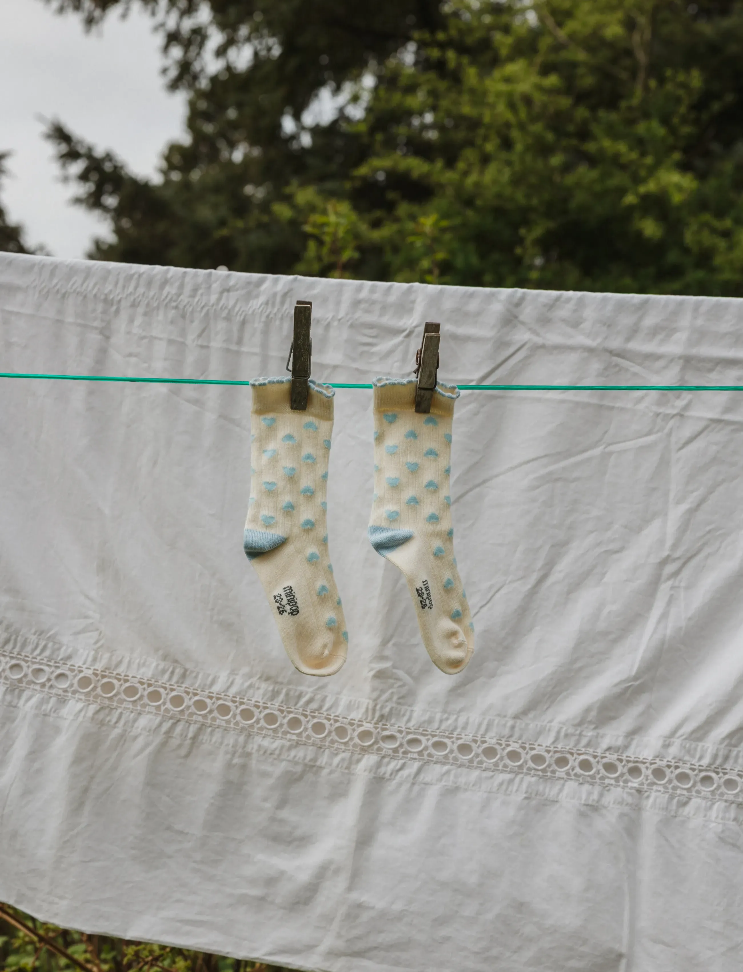 minipop Mpopmartha Bamboo Sock, 35/38Y, Socken & Strumpfhosen, Creme - Socks, Kinder