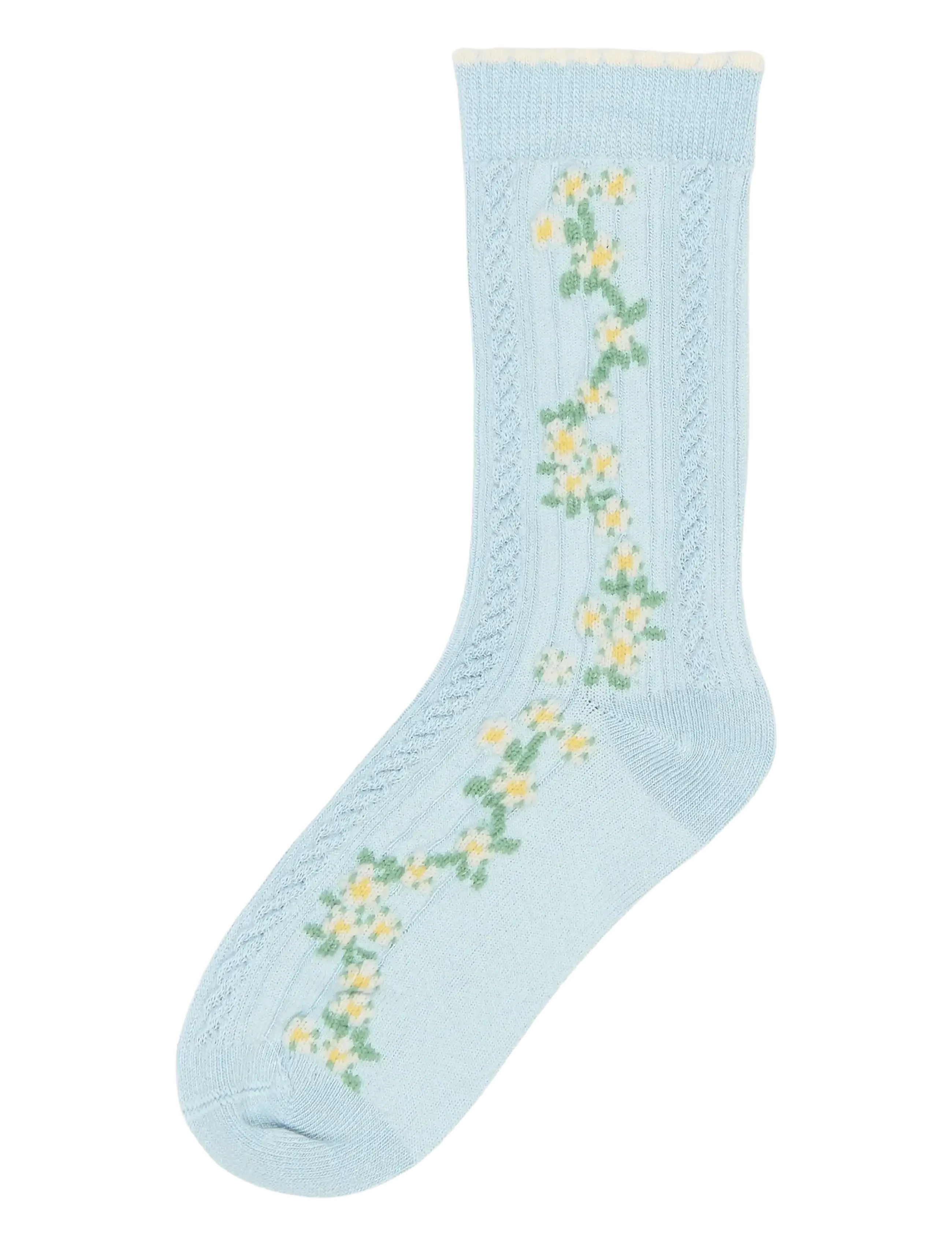 minipop MPopMelda Bamboo Sock - Last chance - CLEAR SKY / blue