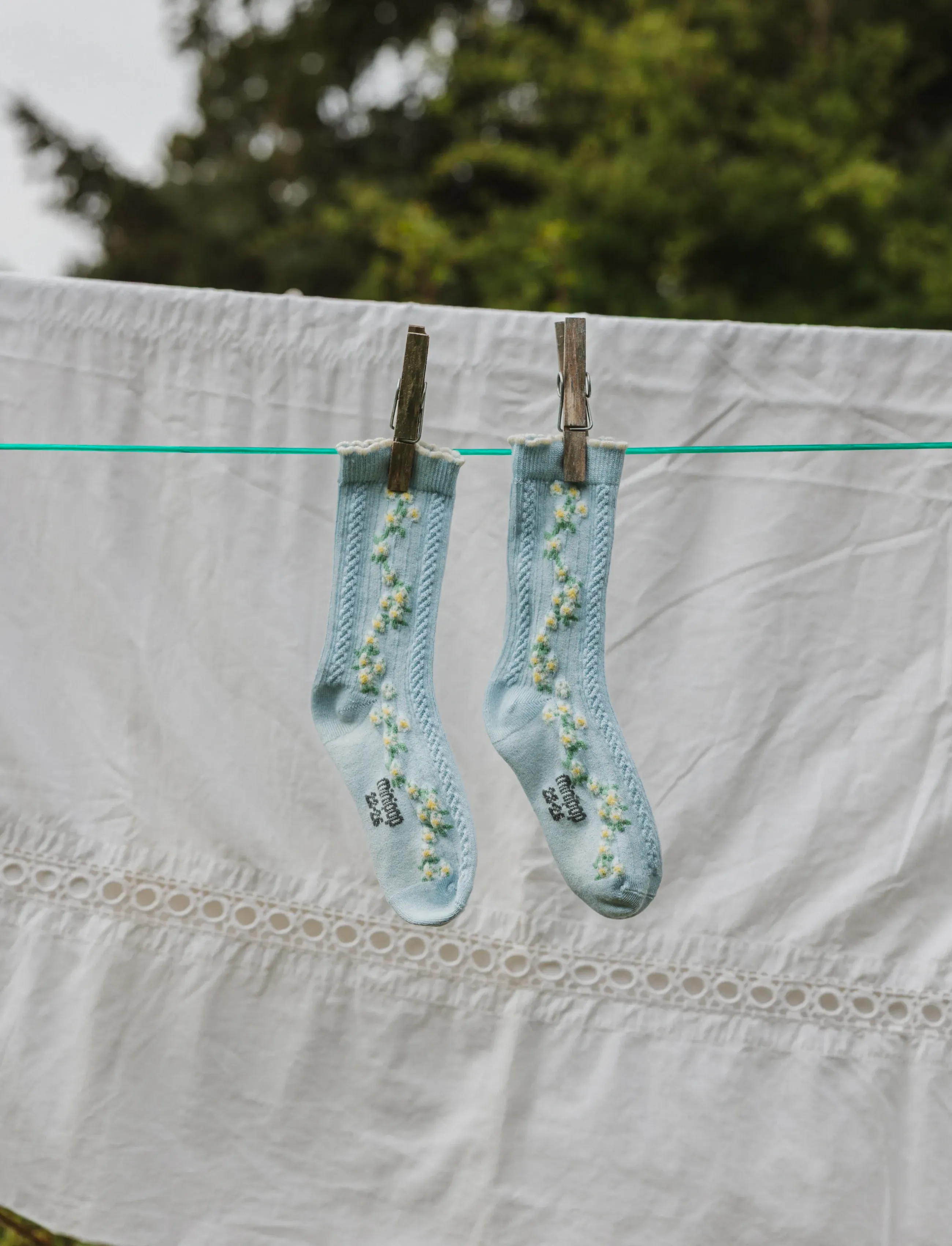 minipop - MPopMelda Bamboo Sock - strümpfe - clear sky - 3