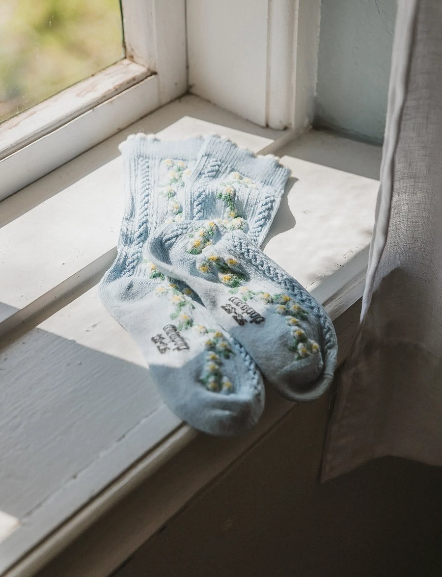 minipop - MPopMelda Bamboo Sock - strümpfe - clear sky - 5