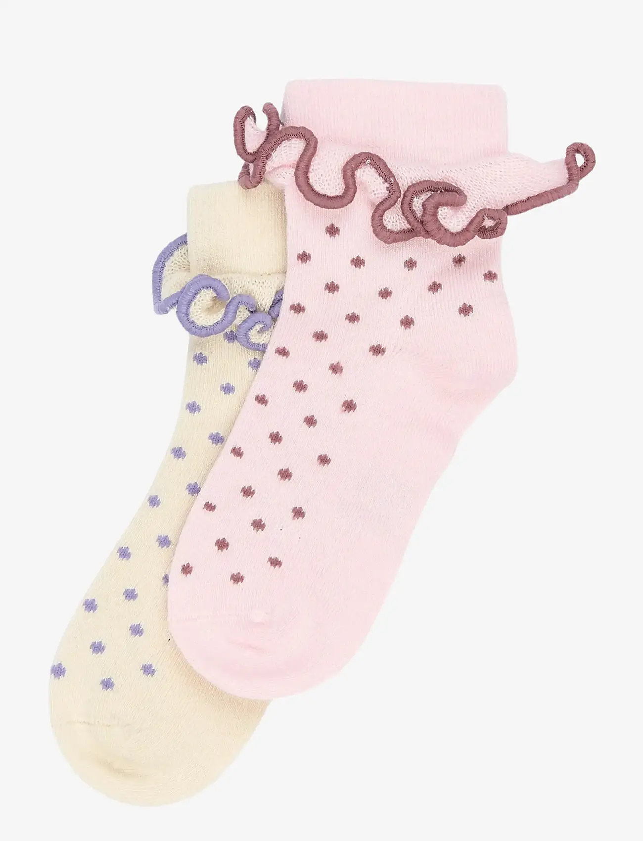 minipop - MPopMarra Bamboo Ankle Socks 2-pack - strømper - rose quartz - 1