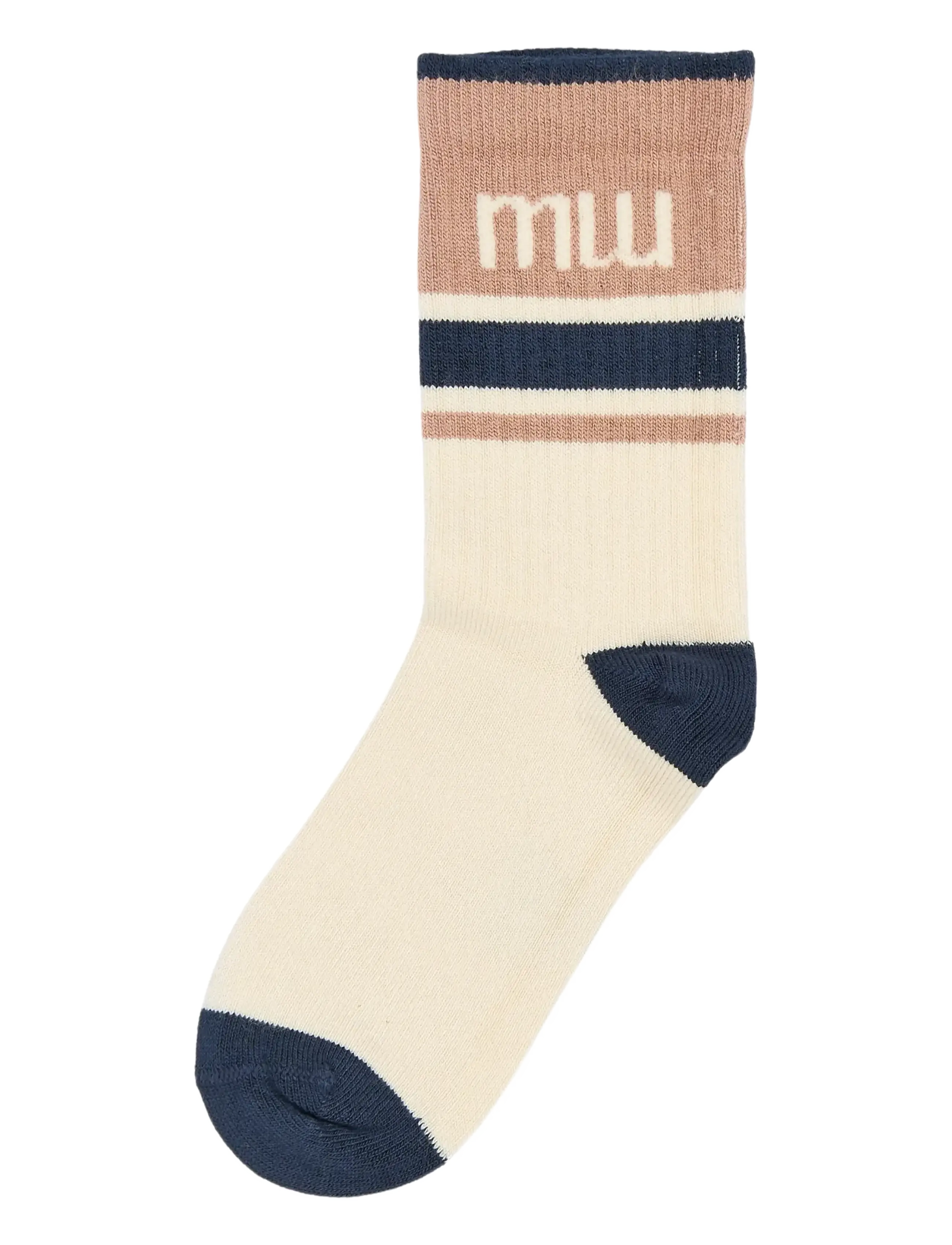 minipop MPopMoris Bamboo Sock - Tøj - CLOUD DANCER / cream