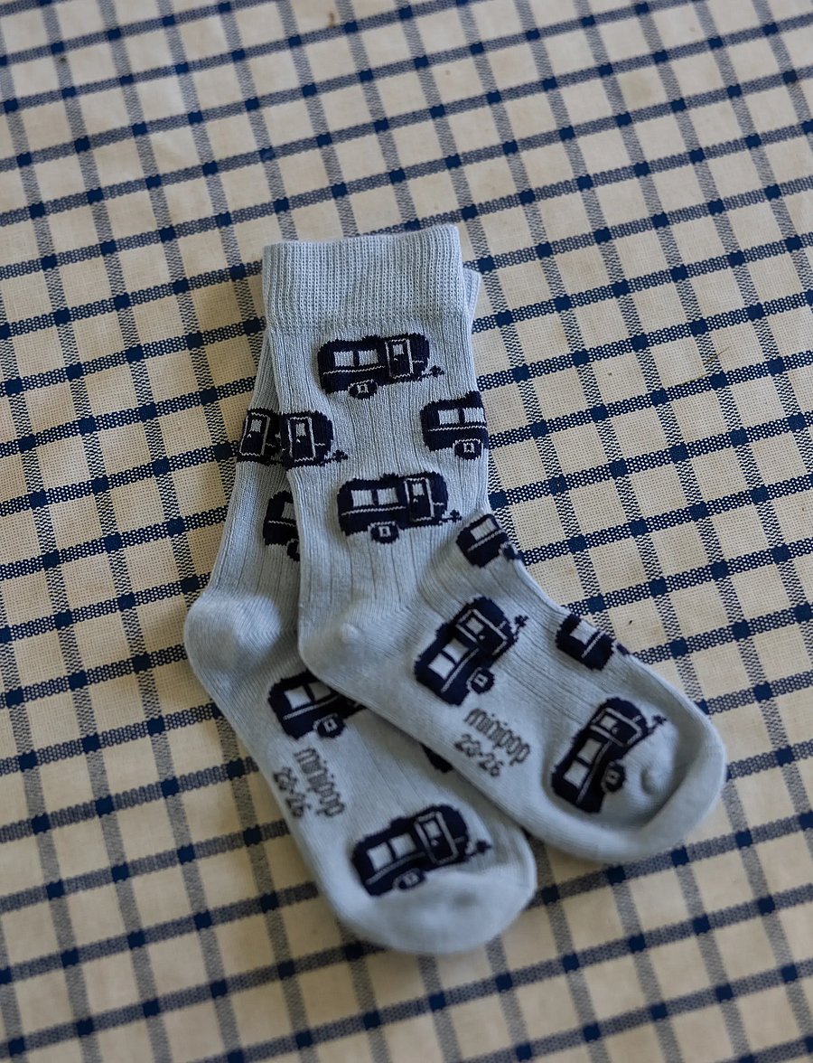 minipop - MPopMarty Bamboo Sock - strumpor - clear sky - 4