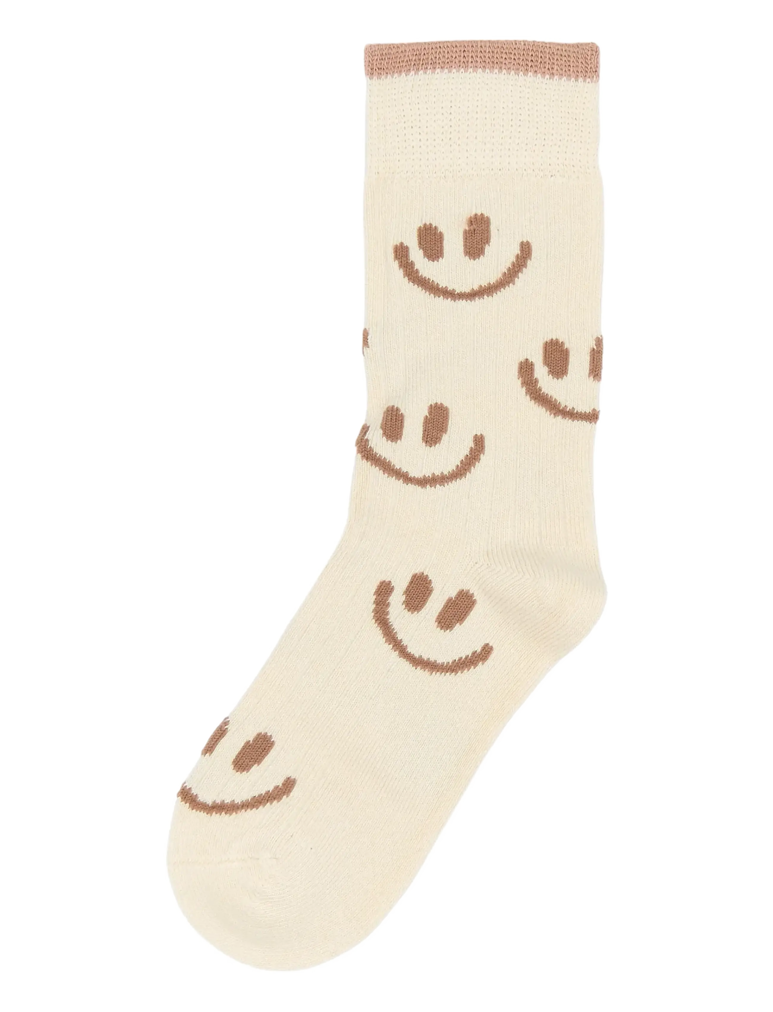 minipop MPopMorry Bamboo Sock - Riided - CLOUD DANCER / cream