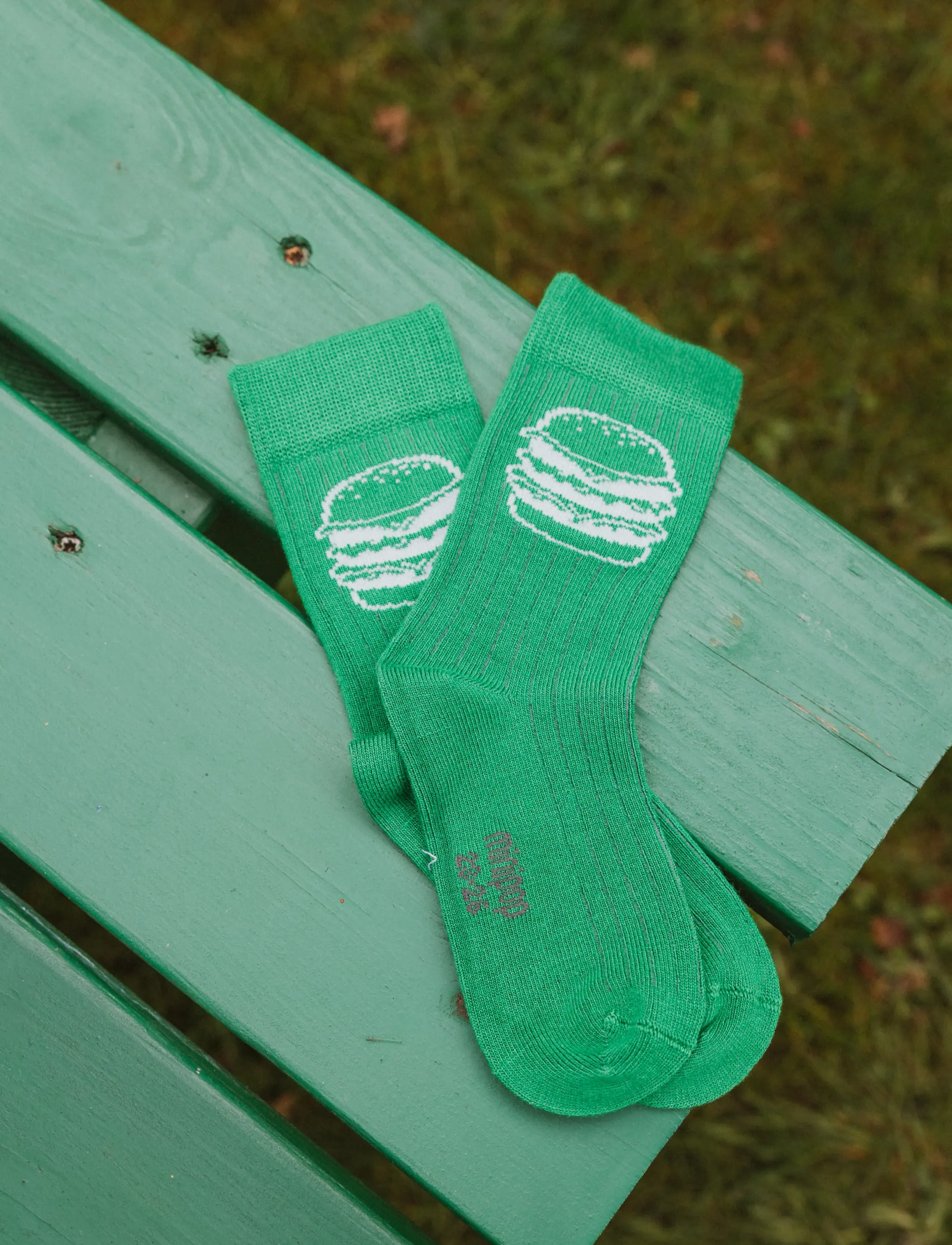 minipop Mpopmack Bamboo Sock, 27/30Y, Socken & Strumpfhosen, Grün - Socks, Kinder