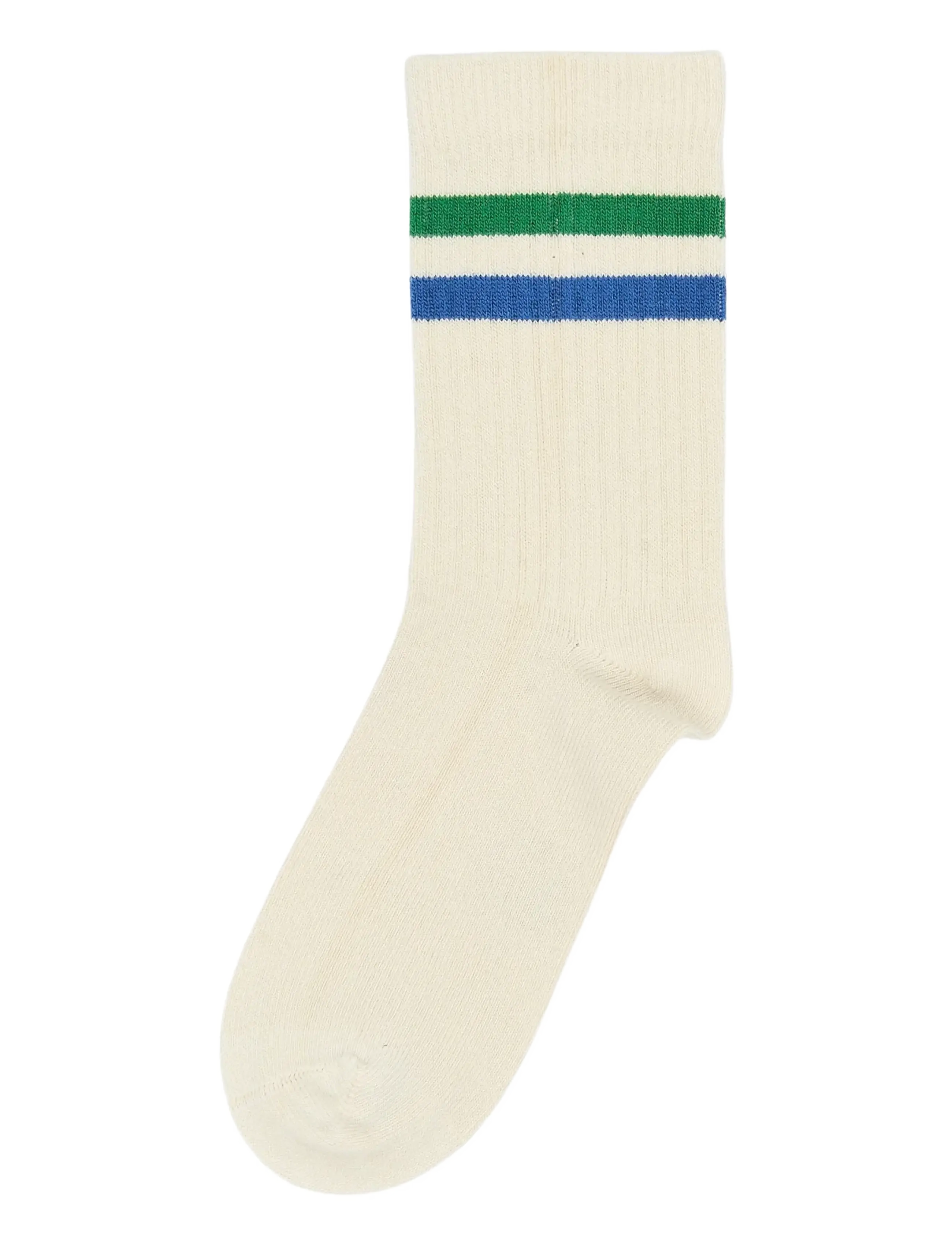 minipop MPopMatty Bamboo Sock - Socken & Strumpfhosen - CLOUD DANCER / green