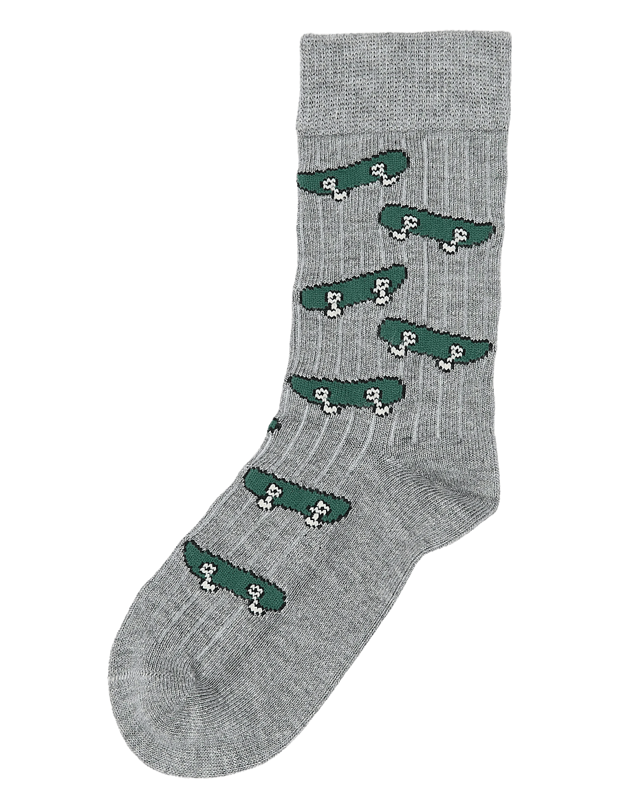 minipop - MPopMats Bamboo Sock - strümpfe - light grey melange - 1