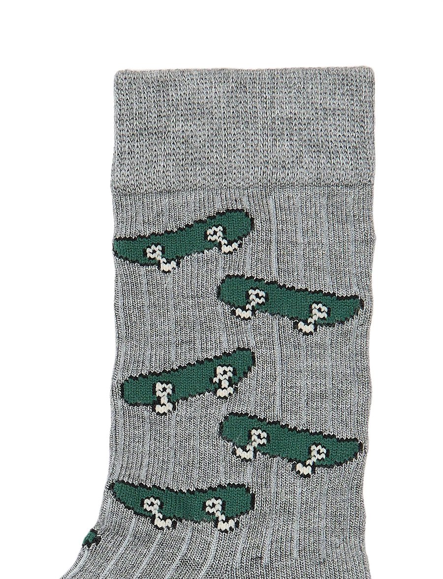 minipop - MPopMats Bamboo Sock - strümpfe - light grey melange - 2