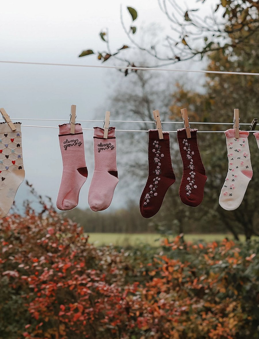 minipop - MPopMarli Bamboo Sock - baby-socken - bridal rose - 3