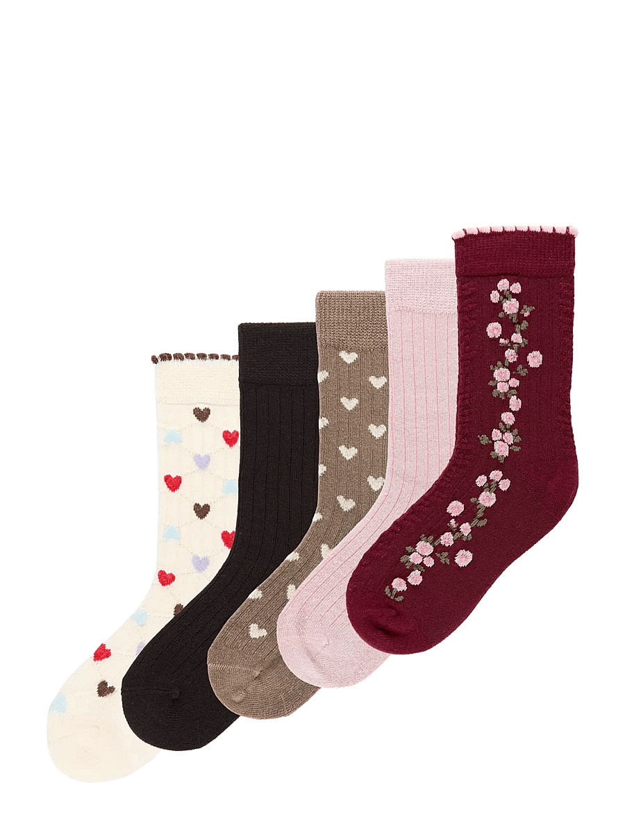 minipop - MPopMena Bamboo Socks 5-pack - baby-socken - coffee brown - 0