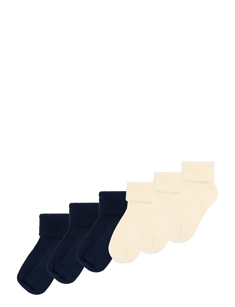 minipop - MPopMee Bamboo Baby 6-pack - baby-socken - navy - 0