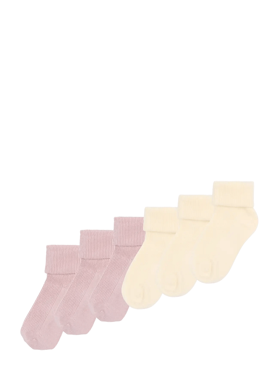 minipop - MPopMee Bamboo Baby 6-pack - baby-socken - rose - 0