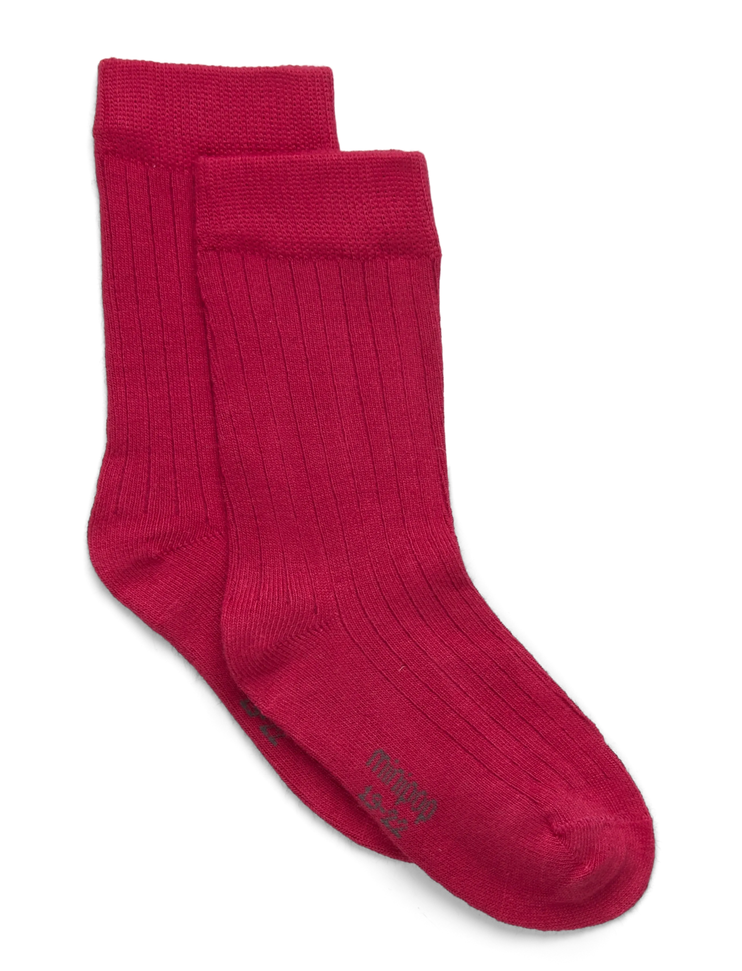 minipop MiniPop Bamboo Socks - Riided - CHILI PEPPER / red