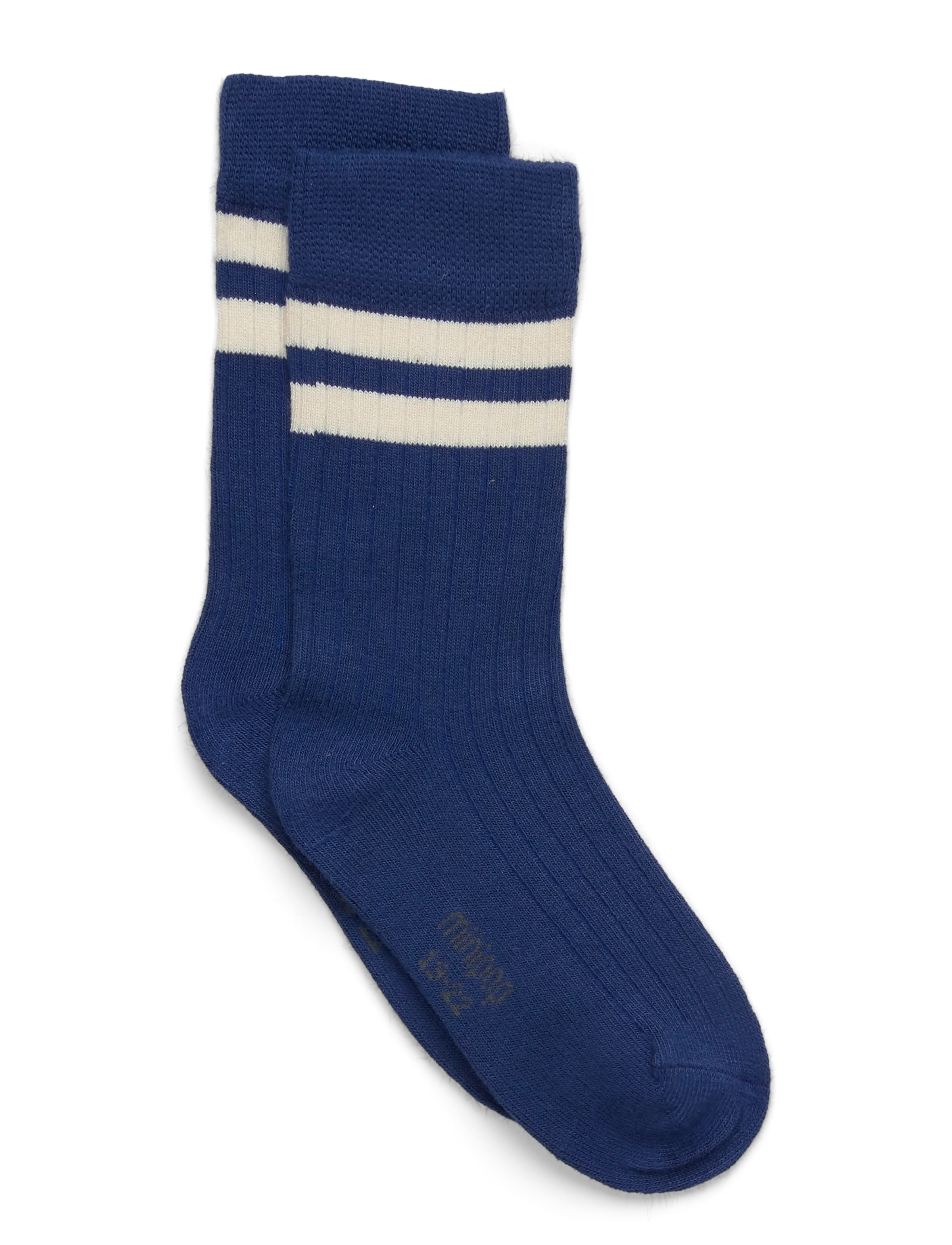 minipop Mpopmarg Bamboo Sock, 19/22, Socken & Strumpfhosen, Blau - Socks, Kinder