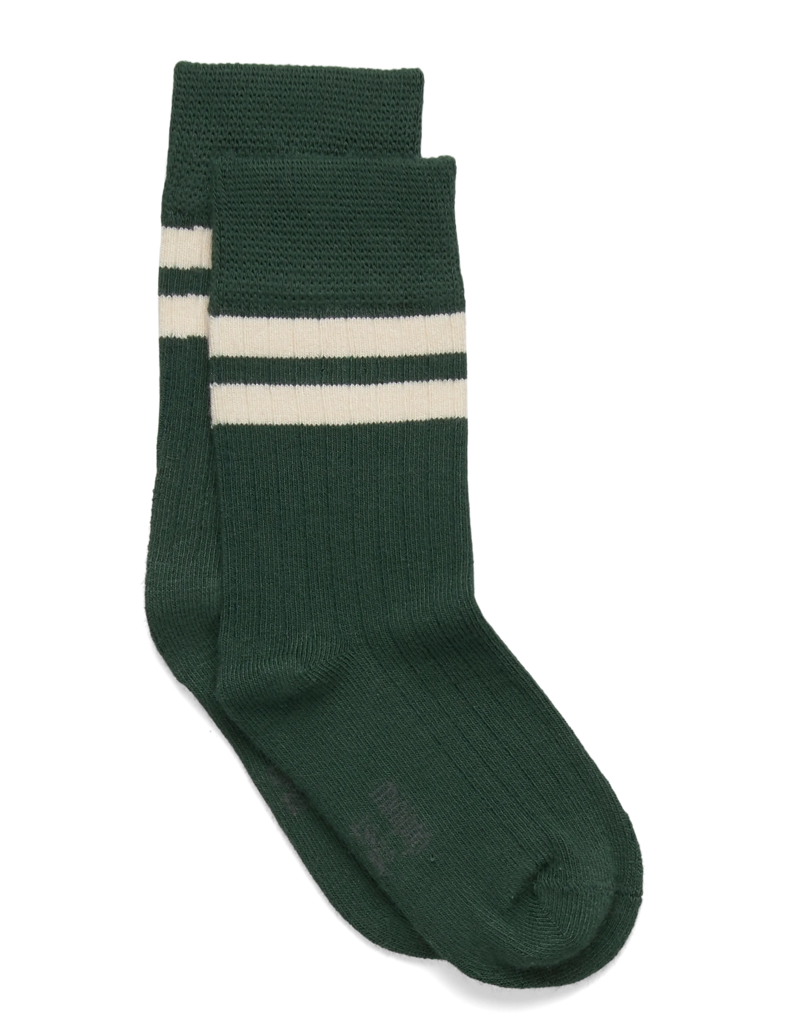 minipop MiniPop® Bamboo Socks Sport - Riided - EMERALD GREEN/OFF WHITE / green