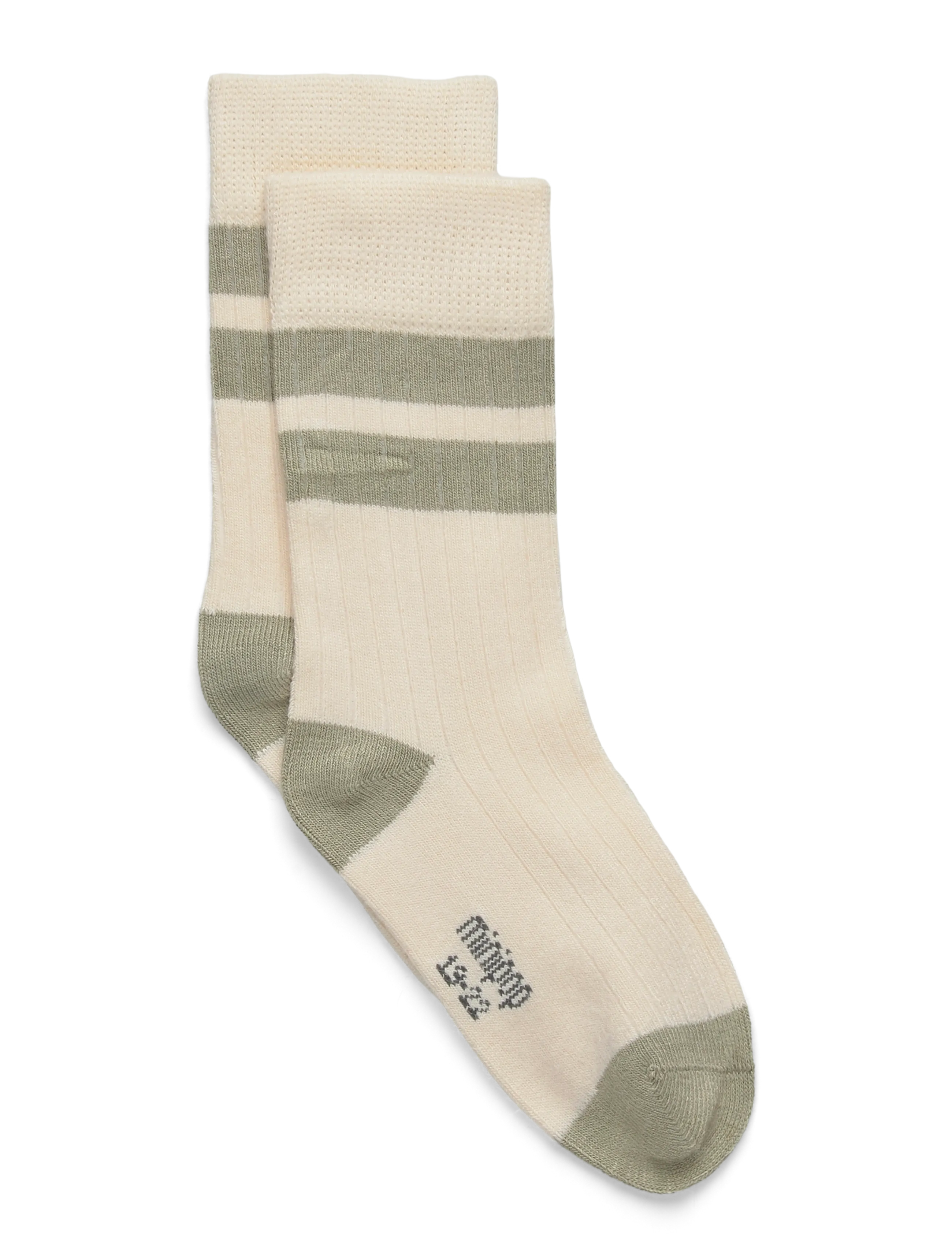 minipop MiniPop® Bamboo Socks Sport - minipop - GREEN SHADOW / cream