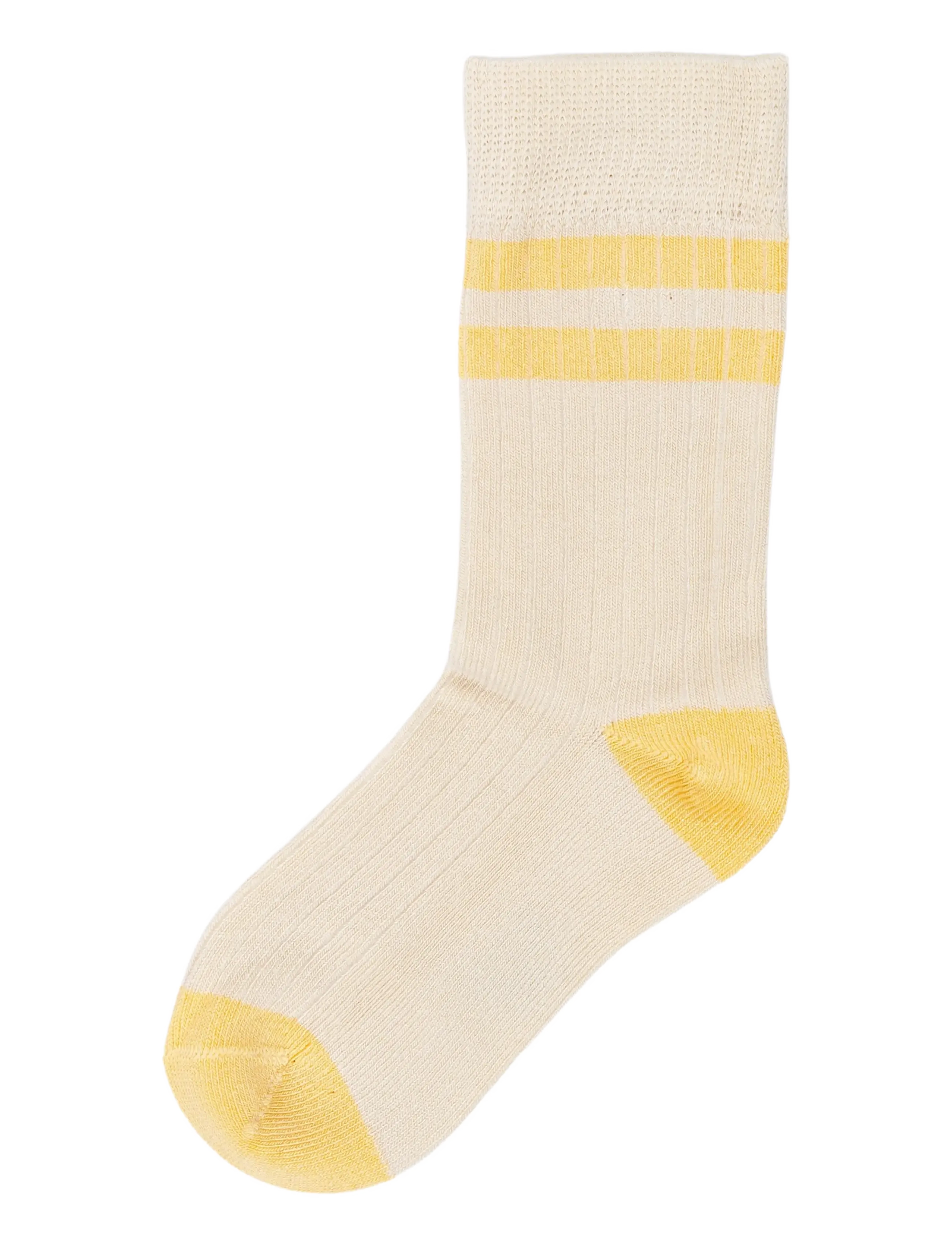 minipop MPopMarik Bamboo Sock - minipop - OFF WHITE/YELLOW SUN / cream