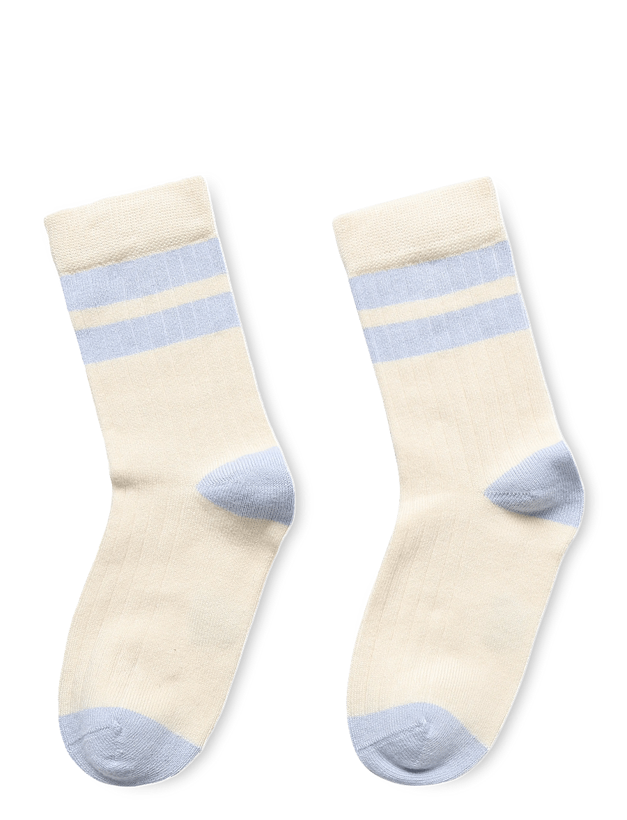 minipop - MPopMarg Bamboo Sock - strømper - spring blue - 0