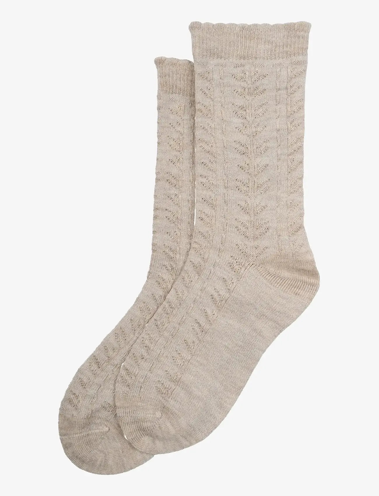 minipop - MiniPop Bamboo Socks Pattern - strümpfe - off white melange - 1