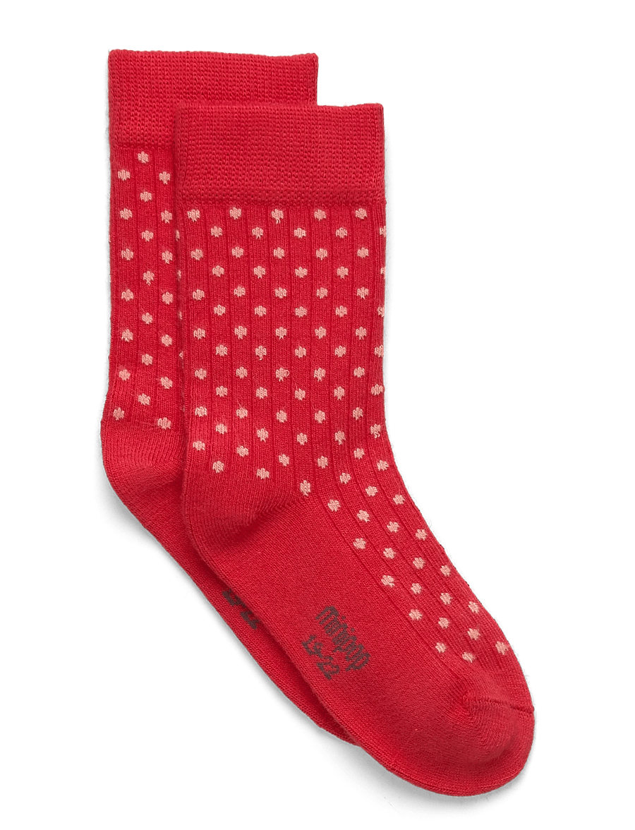 minipop - MiniPop Bamboo Socks Dots - strümpfe - bright red - 0