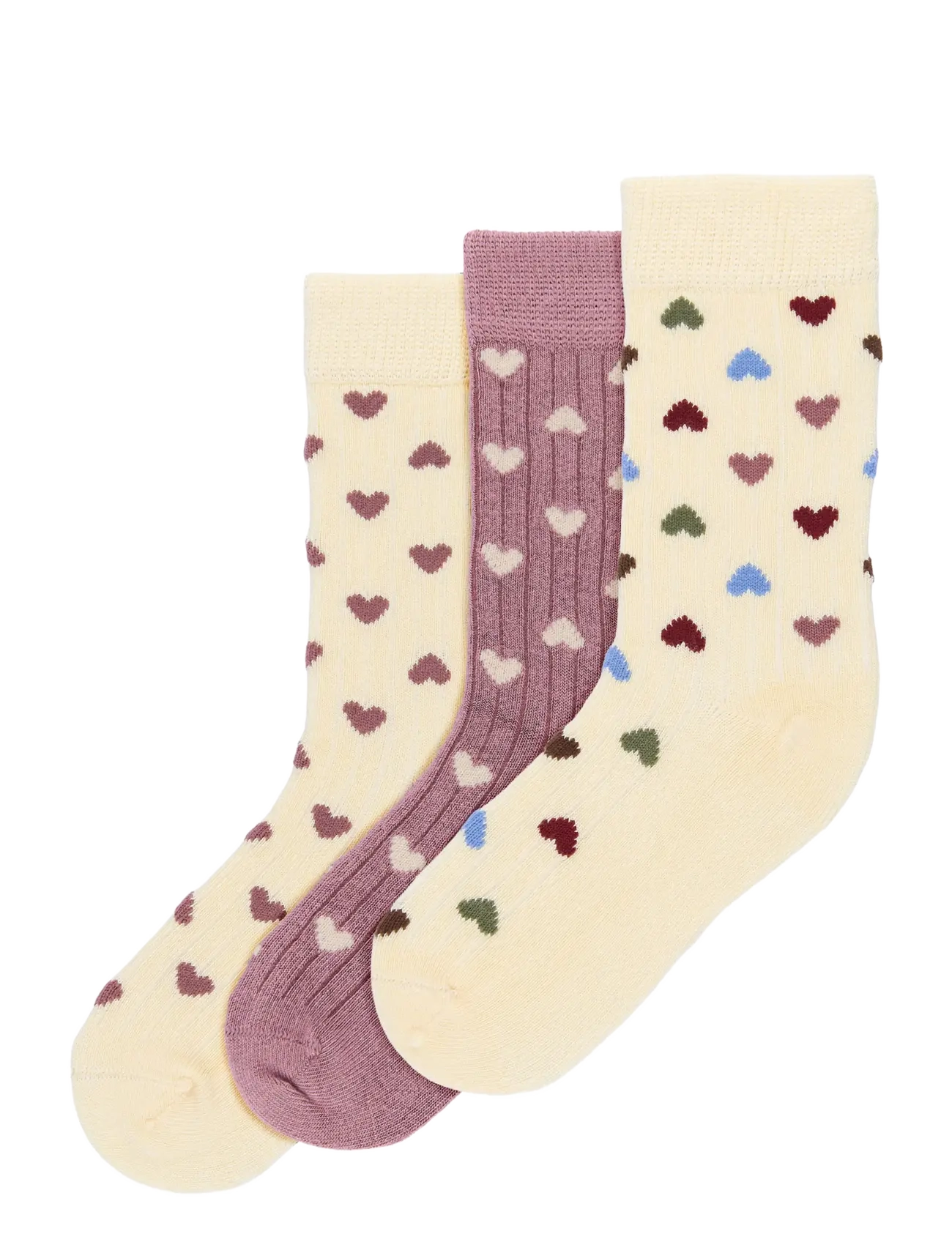 MINIPOP Minipop Season Bamboo Socken 3 Pcs Pink - 19/22 - Kinder